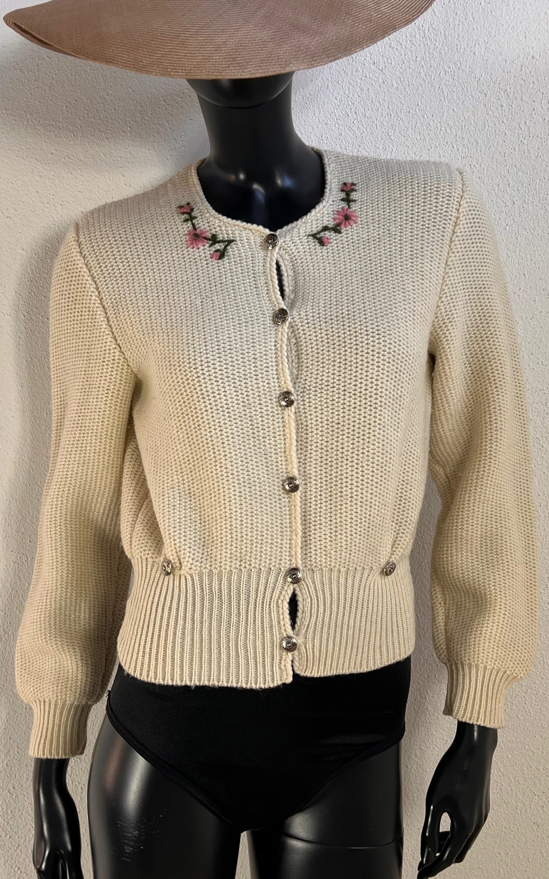 Vintage Austrian Knit Cardigan