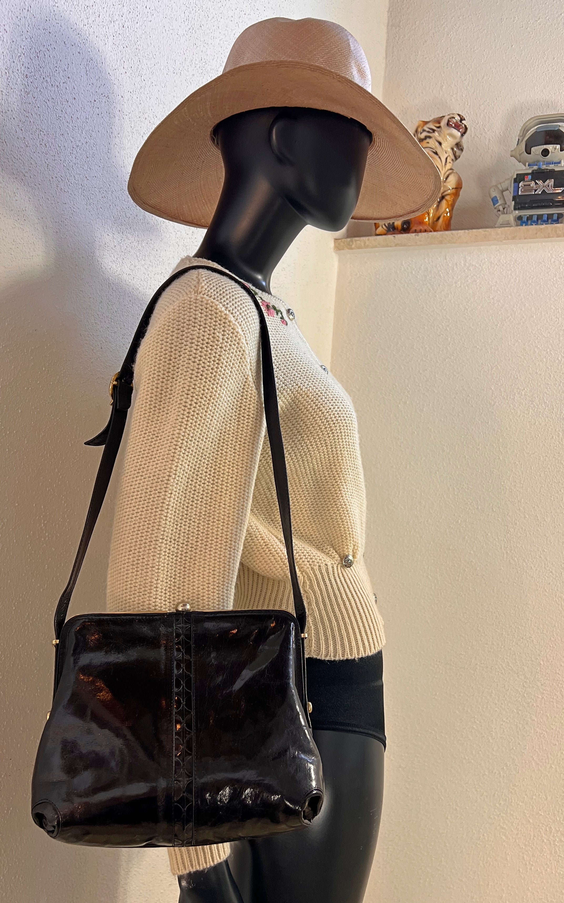 Vintage 70s Pistore Italy Handbag