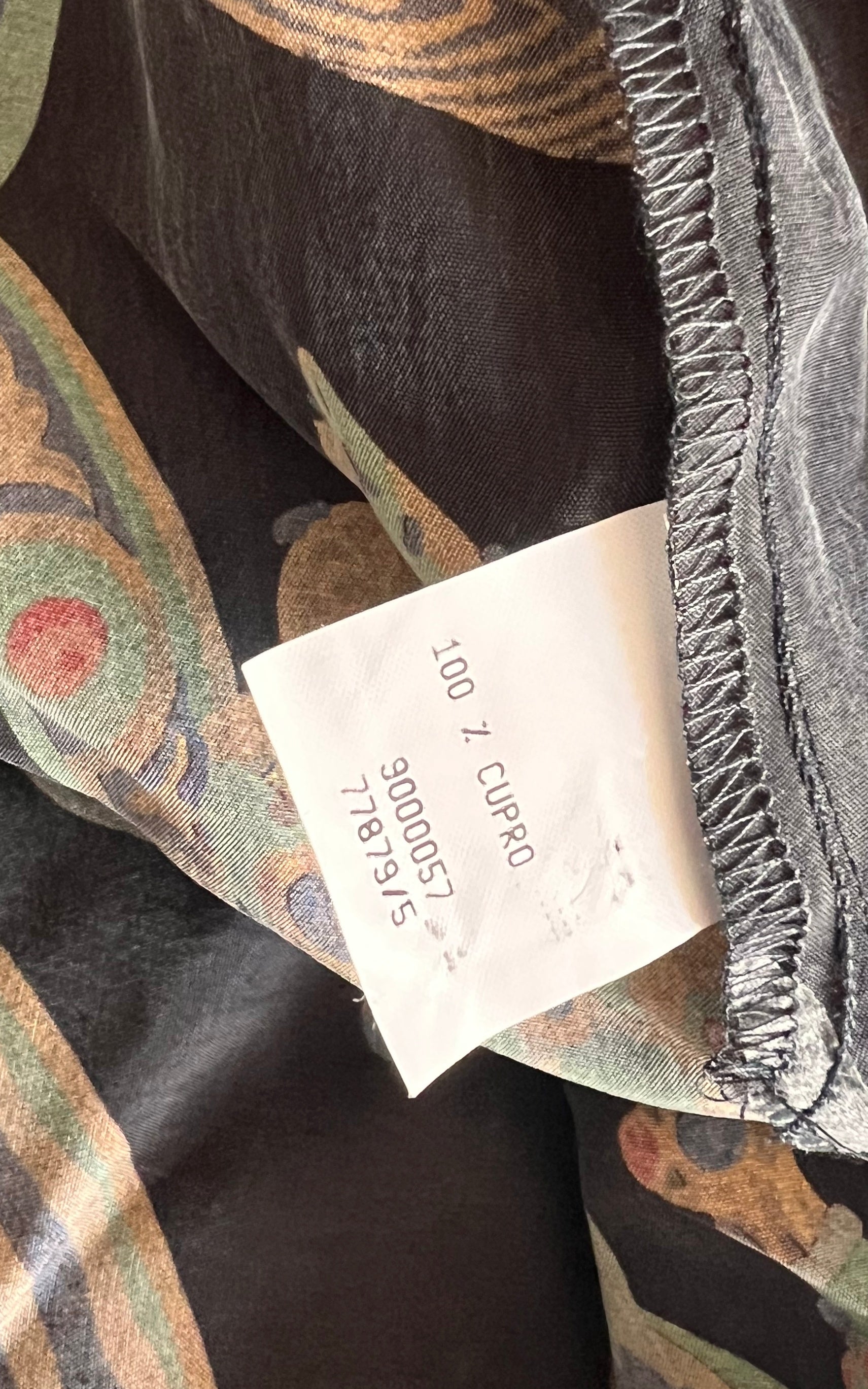 Vintage 90s Erfo Equestrian Cupro Blouse