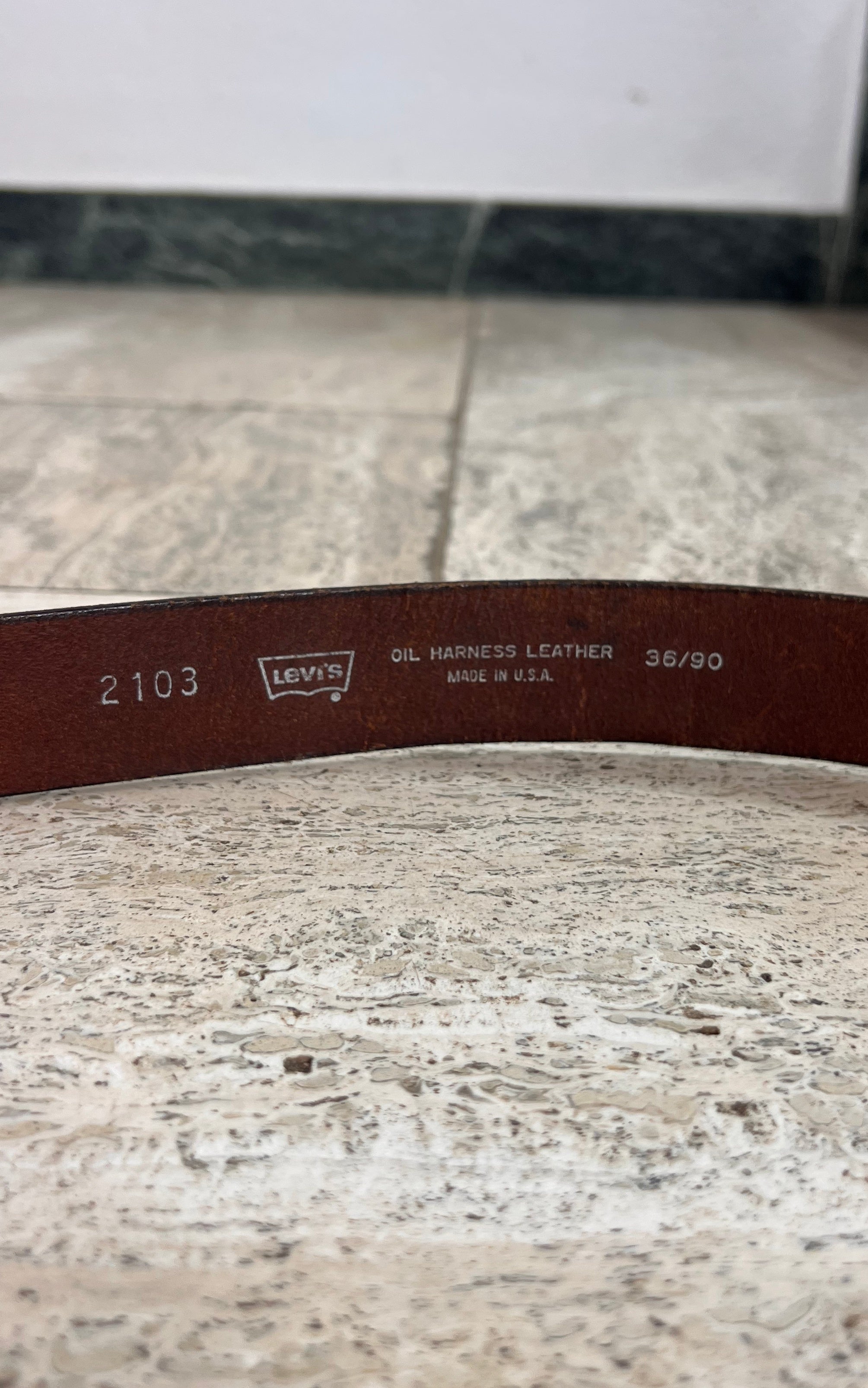 Vintage MENS Levis Belt