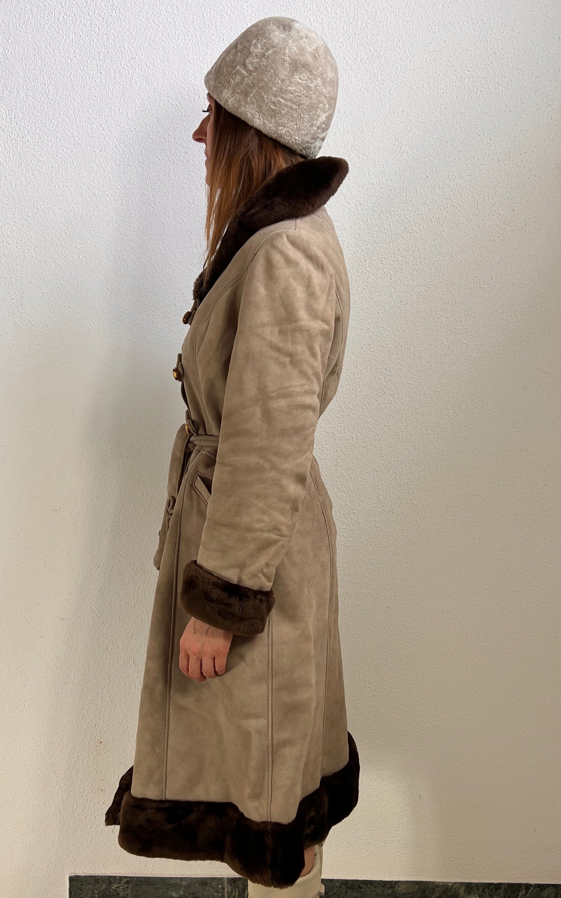 Vintage 1970s Shearling Coat