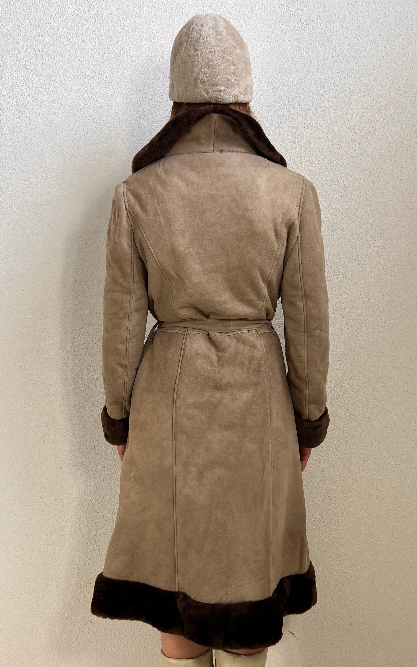 Vintage 1970s Shearling Coat