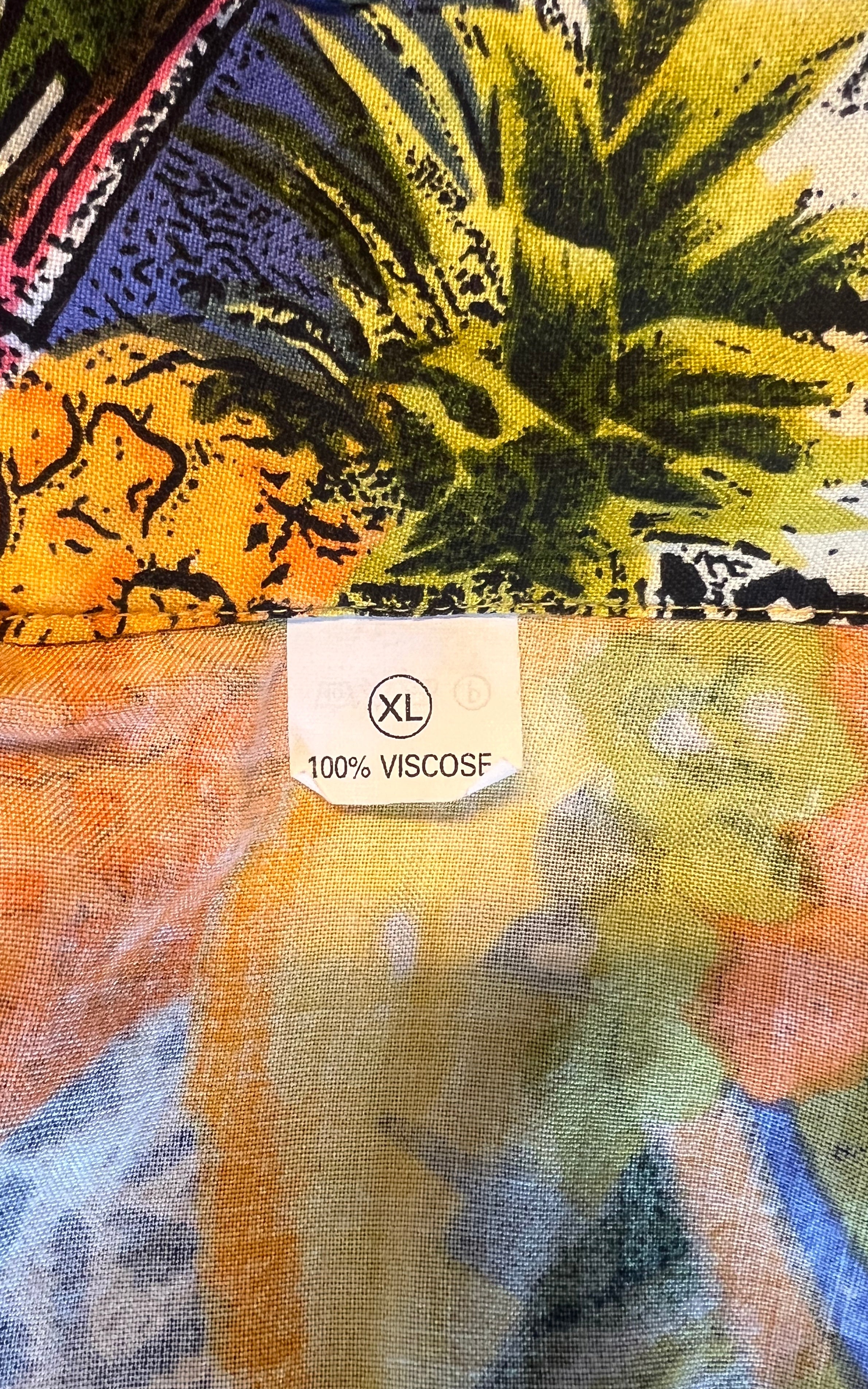Camicia vintage da uomo con bottoni