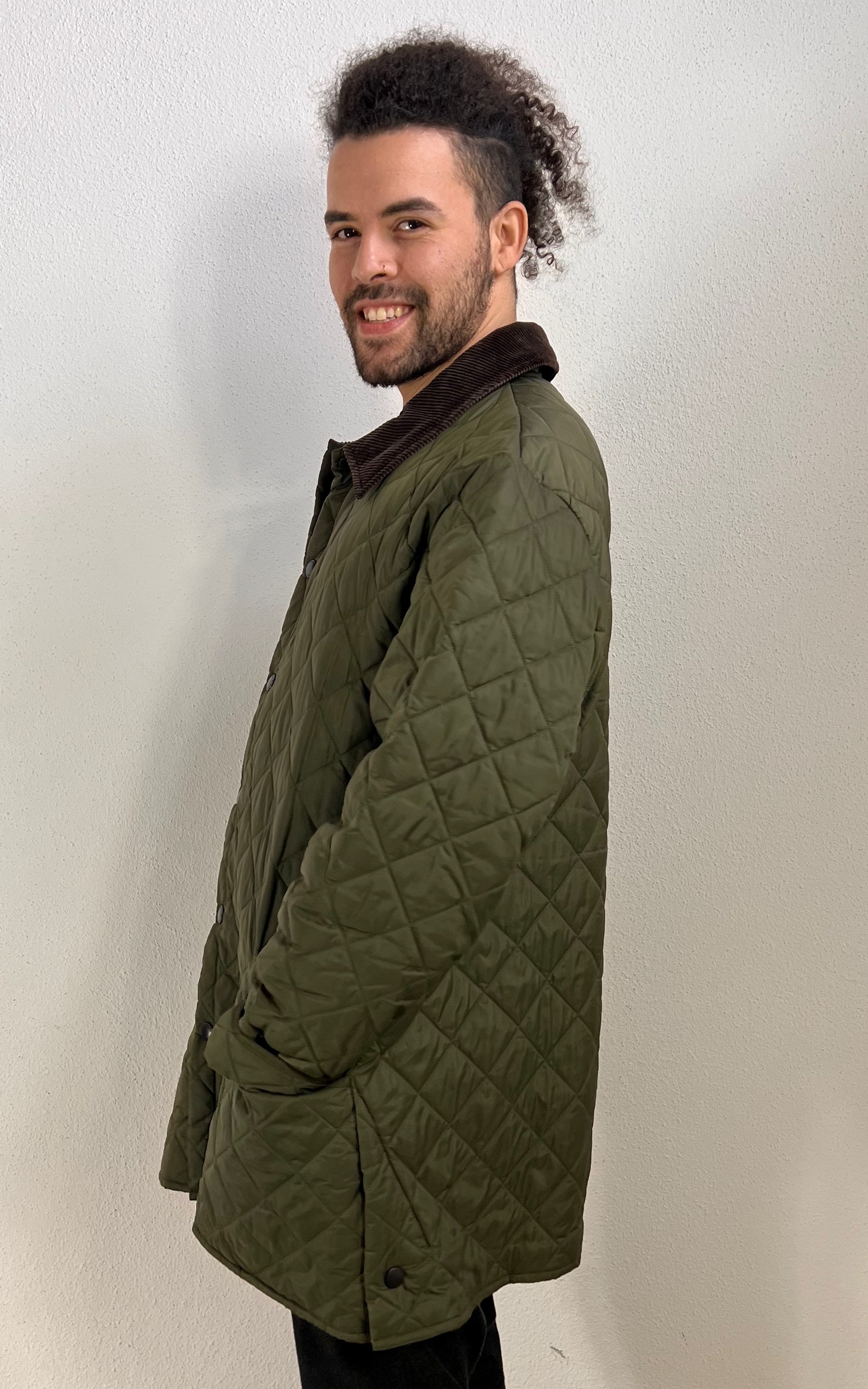 Vintage Barbour Puffer Jacket
