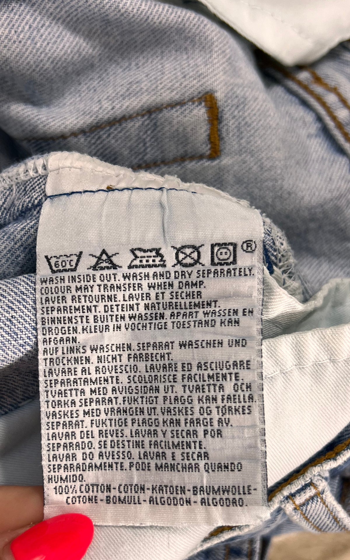 Vintage 1992 Levi’s 501 Jeans Made in Poland – W29 L32