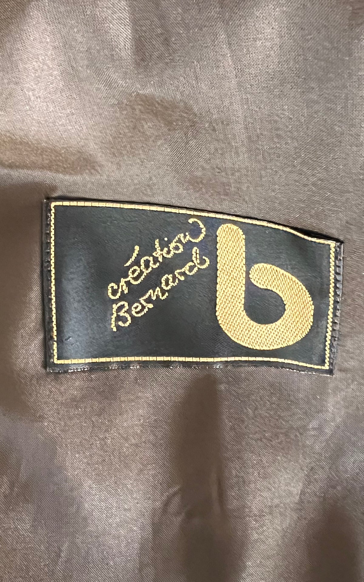 Vintage 1980s Brown Suede Leather Two-Piece Skirt Suit – Creation Bernard
