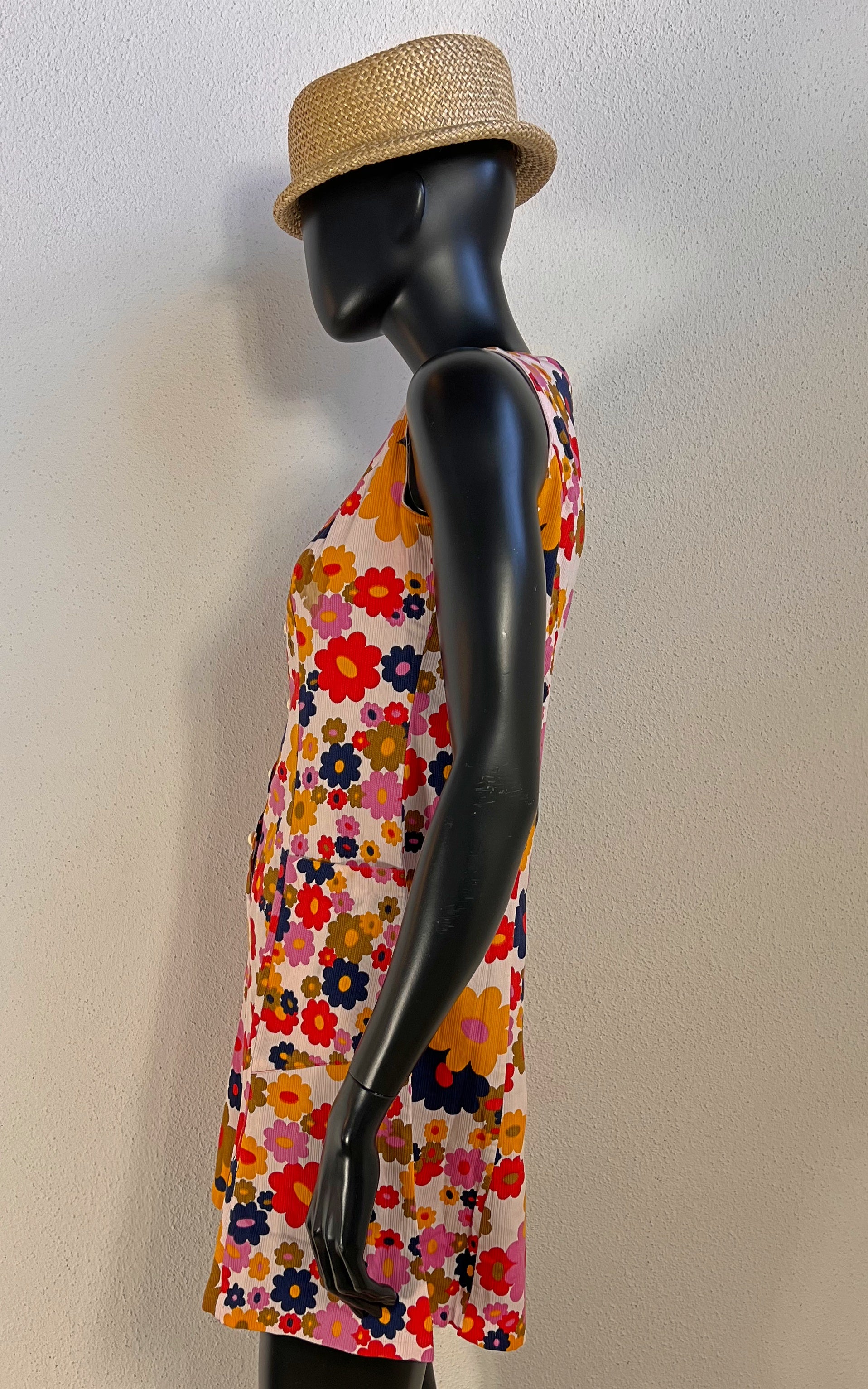 Vintage 60s Flower Dress