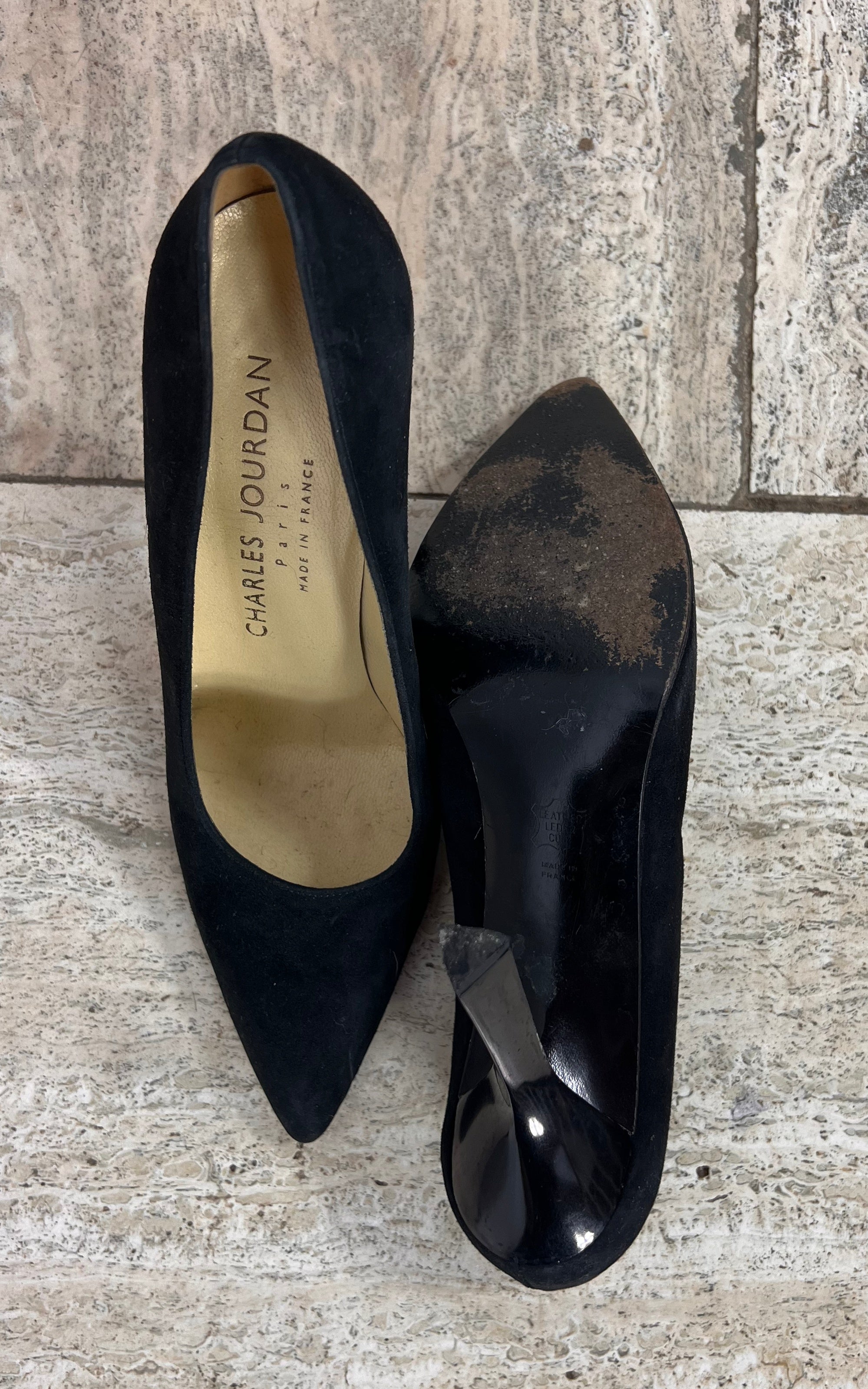Vintage Charles Jourdan High Heels 39