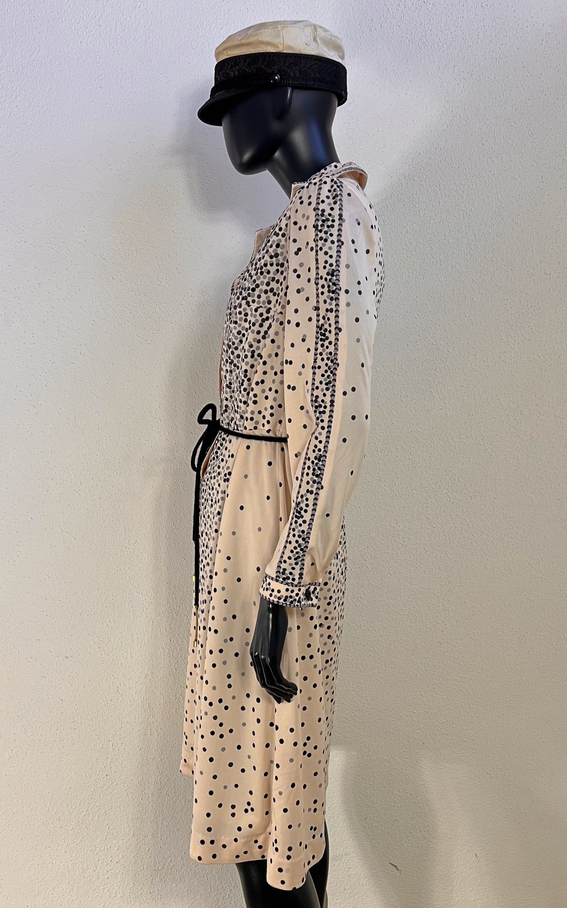 Vintage 70s Polka Dot Dress