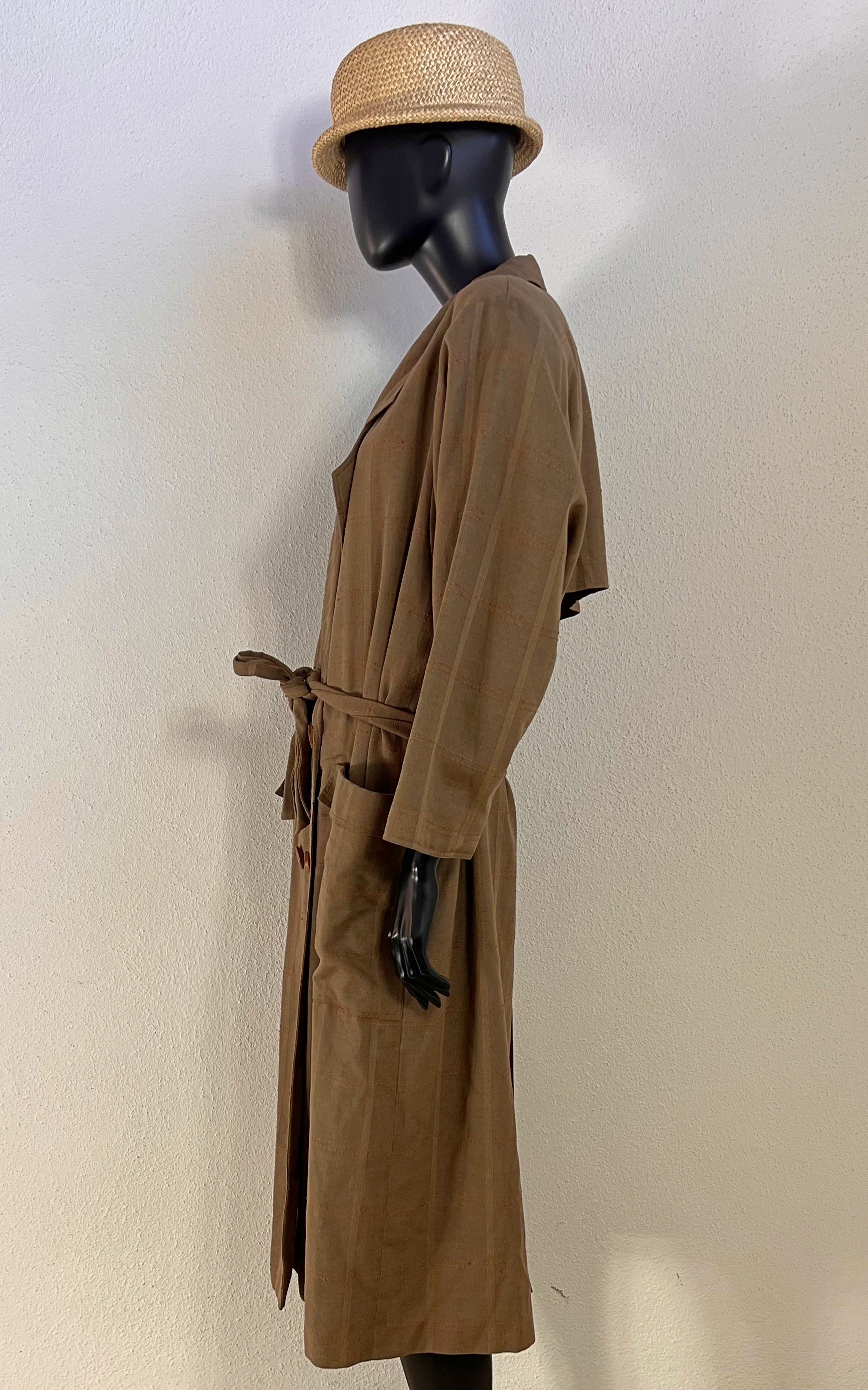 Vintage 90s Linnen Coat