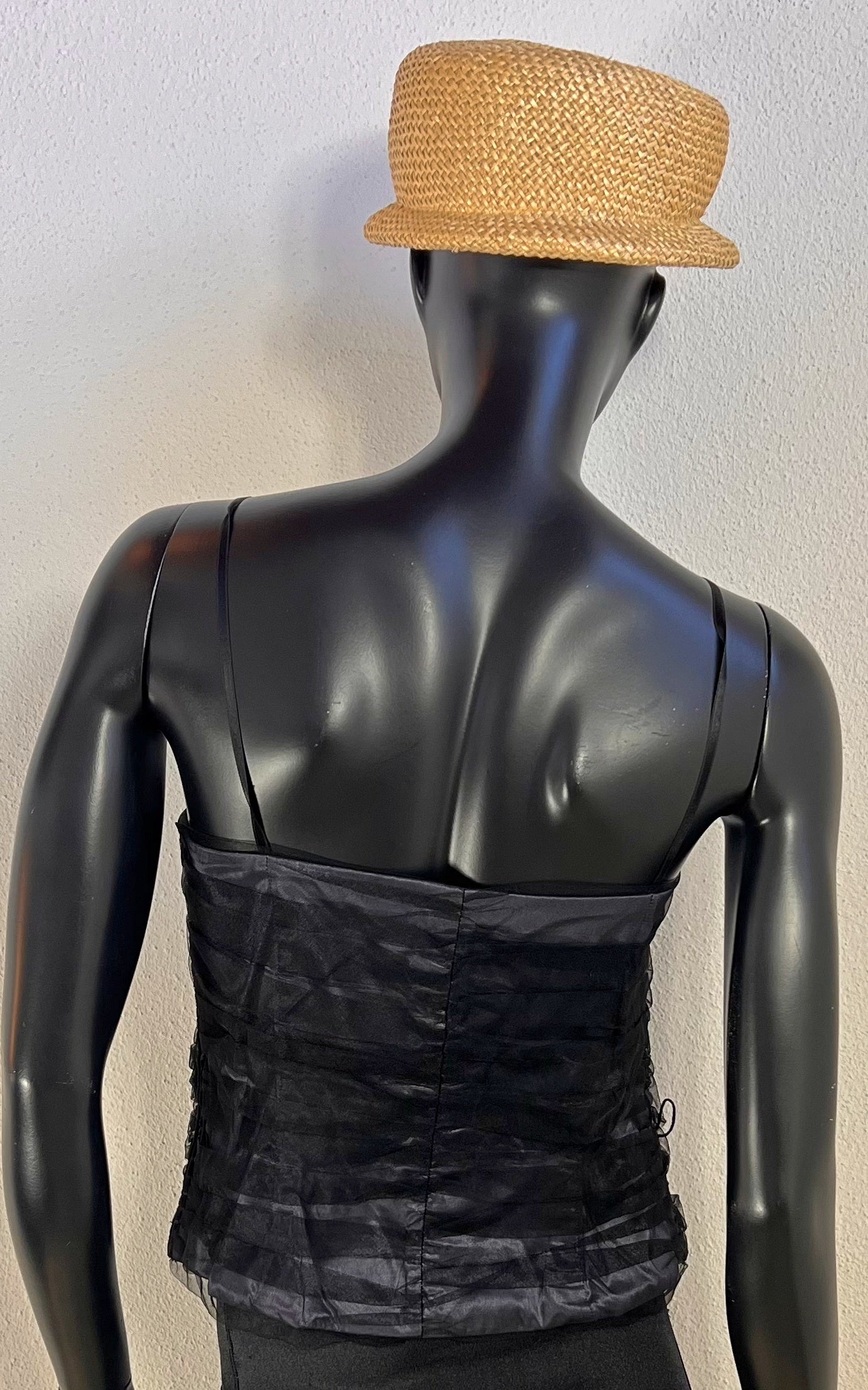Vintage Vera Mont Tulle Bustier Top