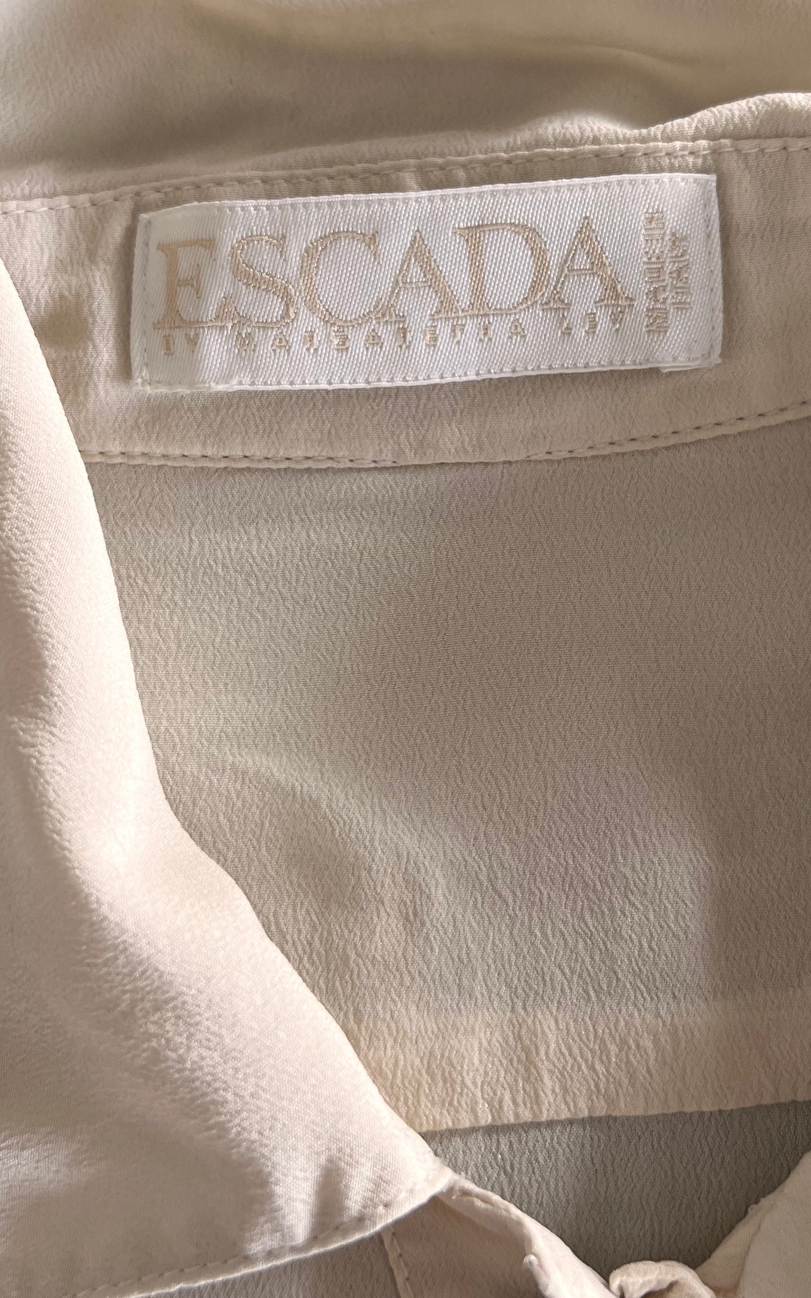 Vintage Escada Silk Blouse