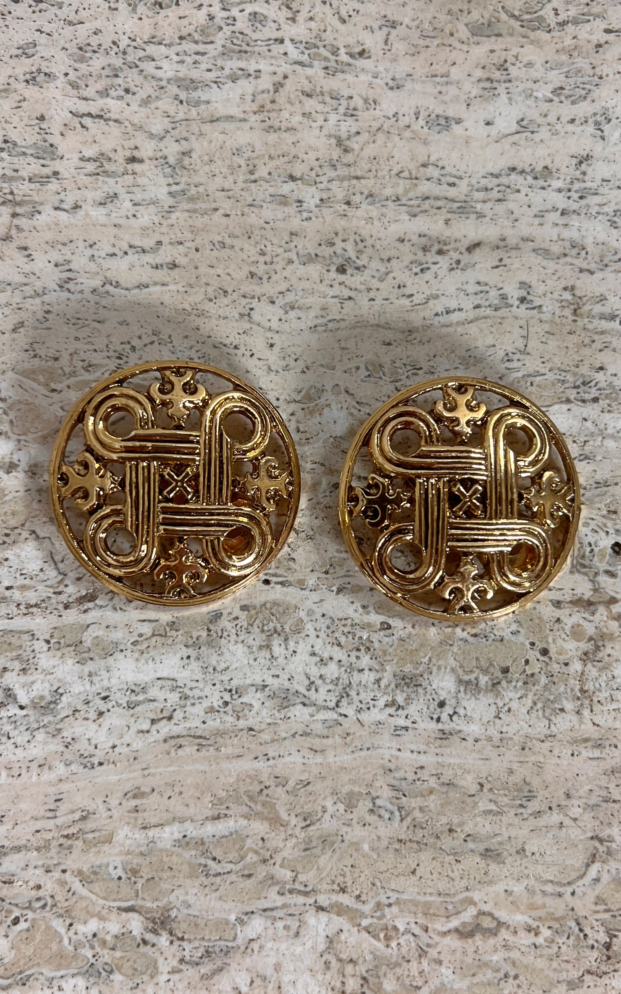 Vintage Big 70s Deadstock Clip Ons