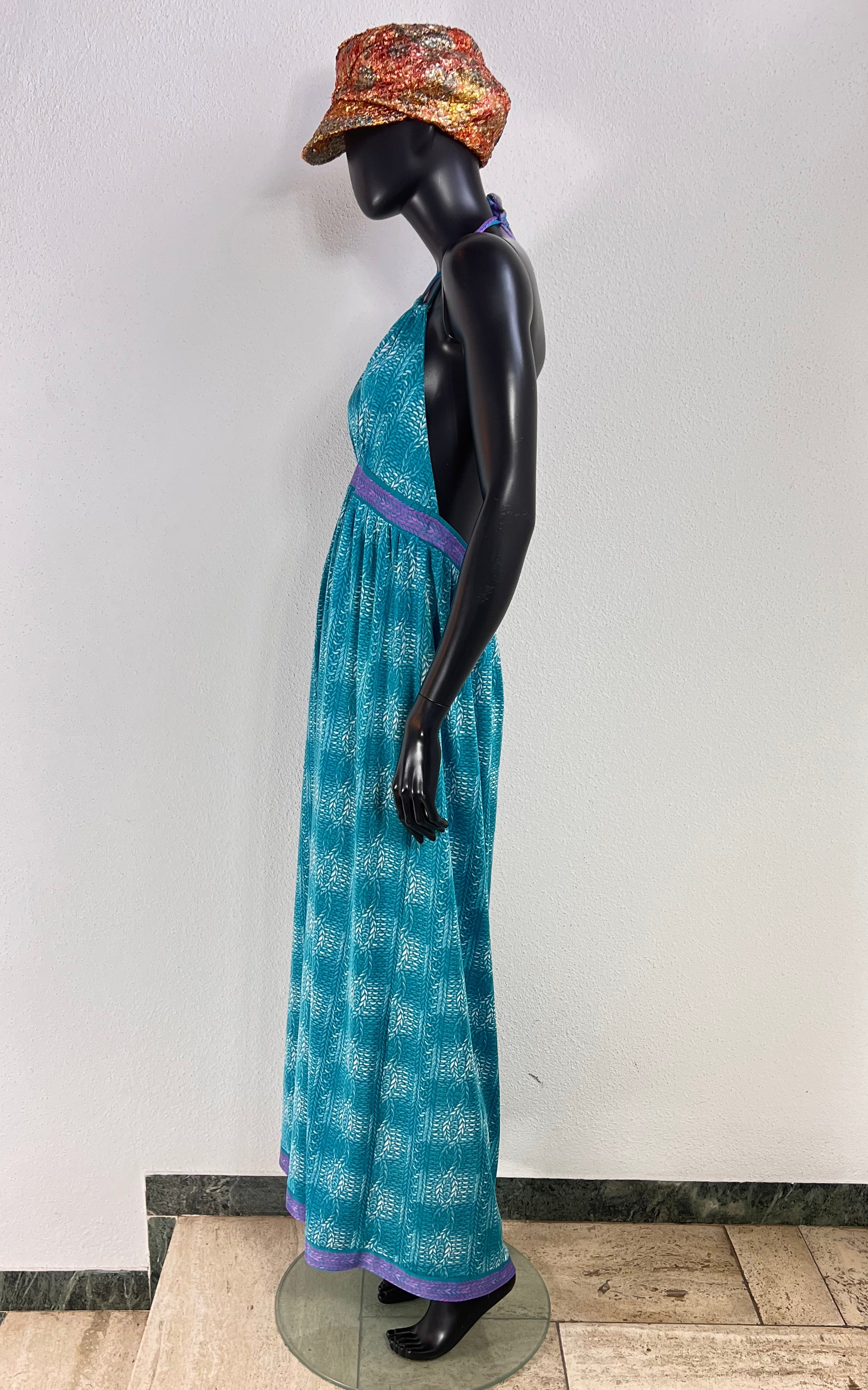 Vintage 70s Maxi Summer Dress