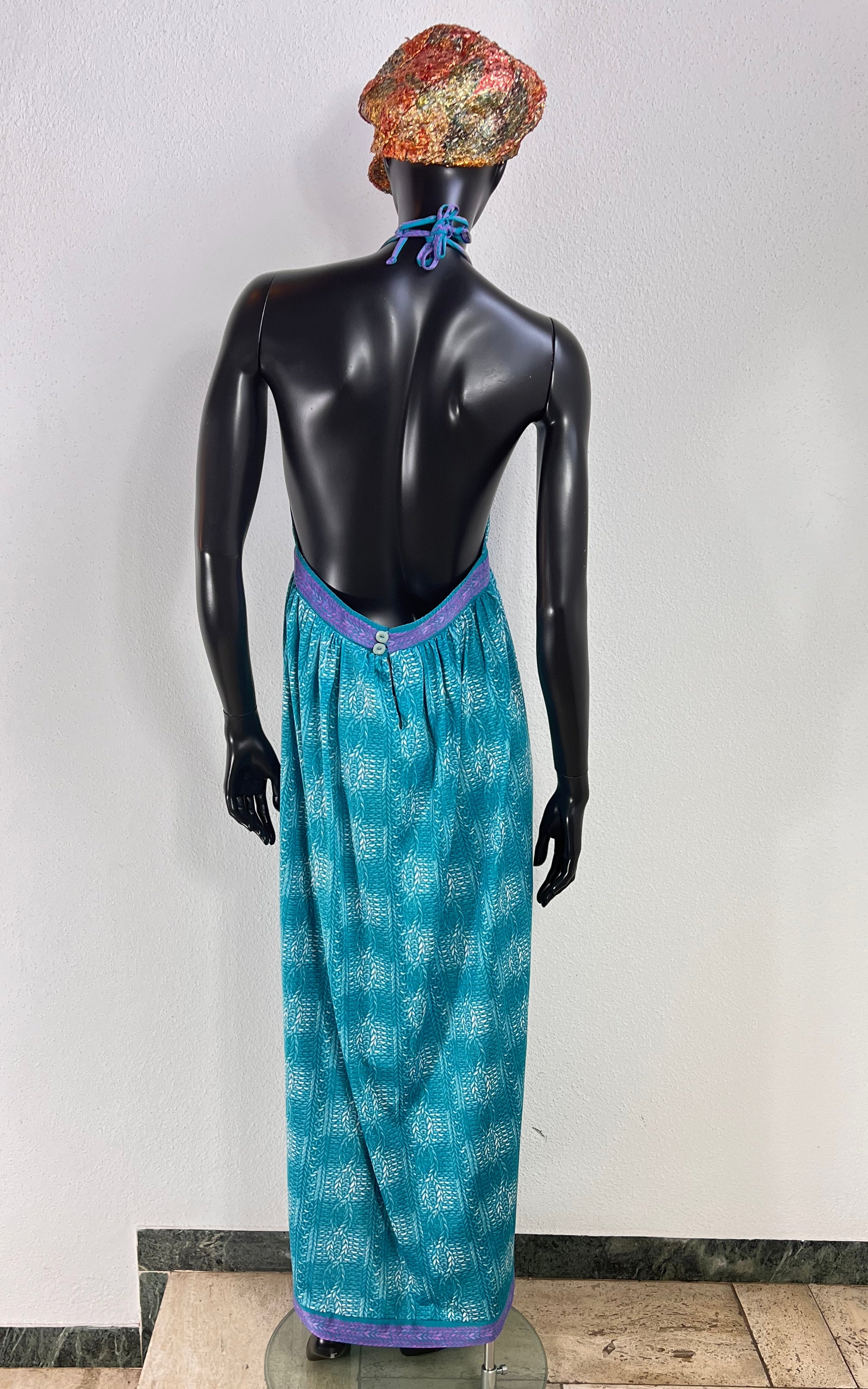 Vintage 70s Maxi Summer Dress