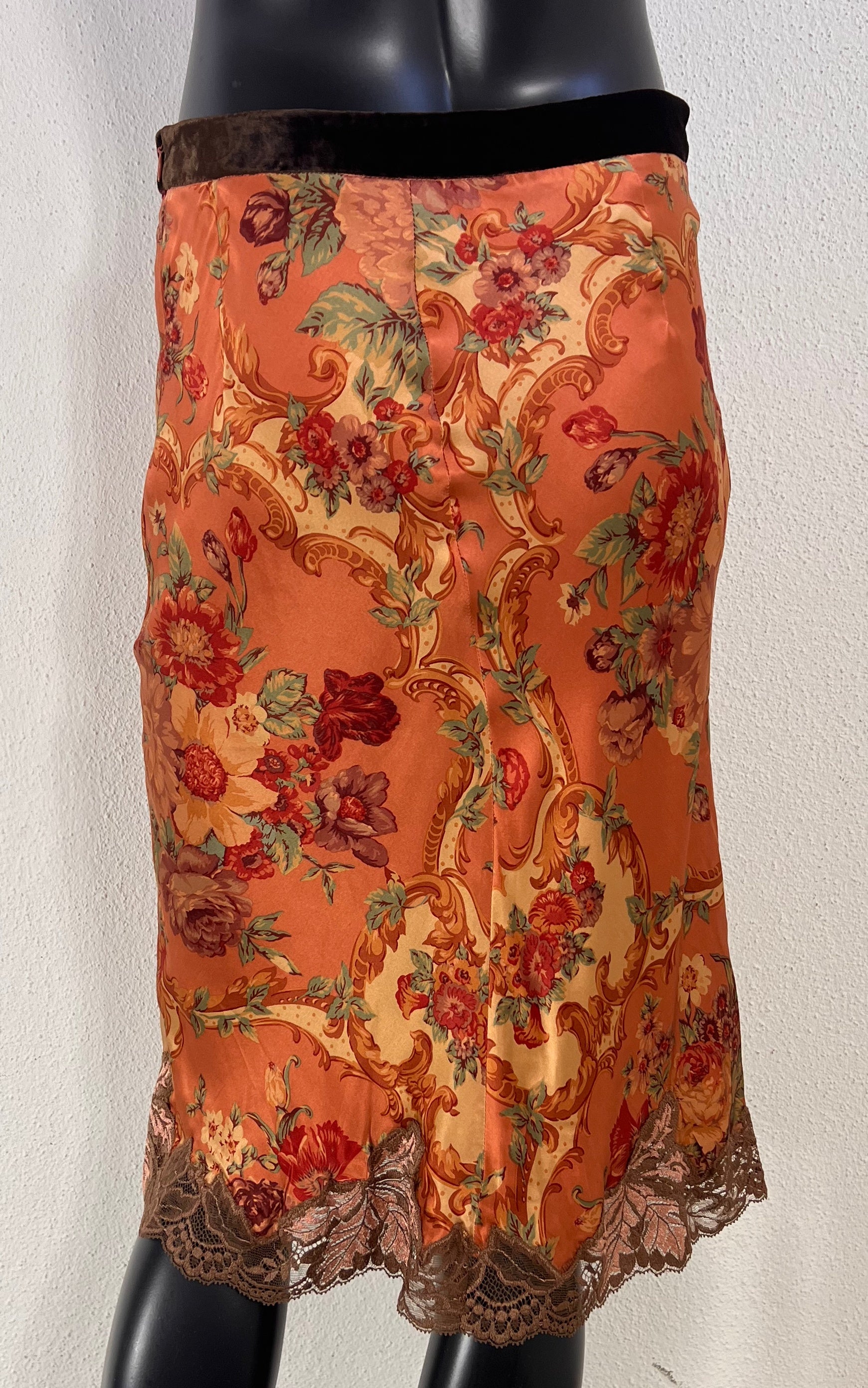Vintage Gianfranco Ferre Silk Skirt