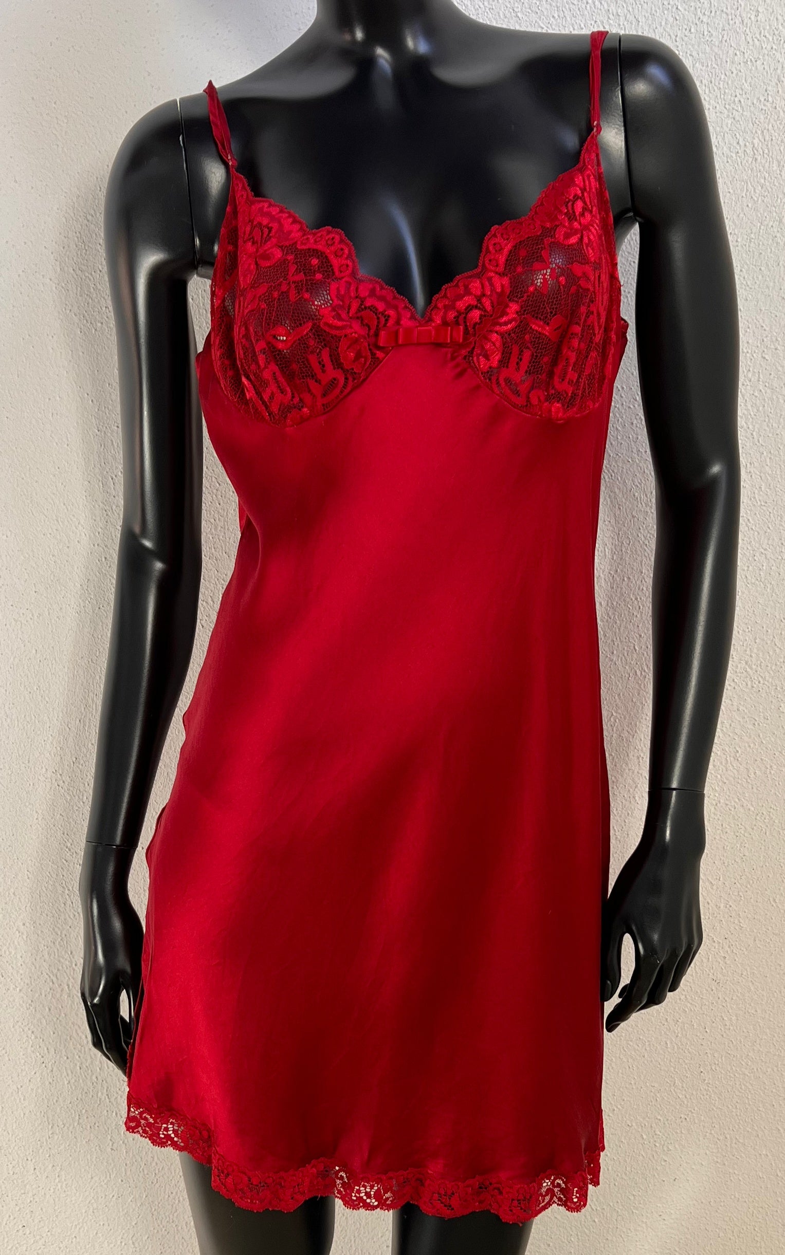 Vintage Silk Lingerie Slip Dress