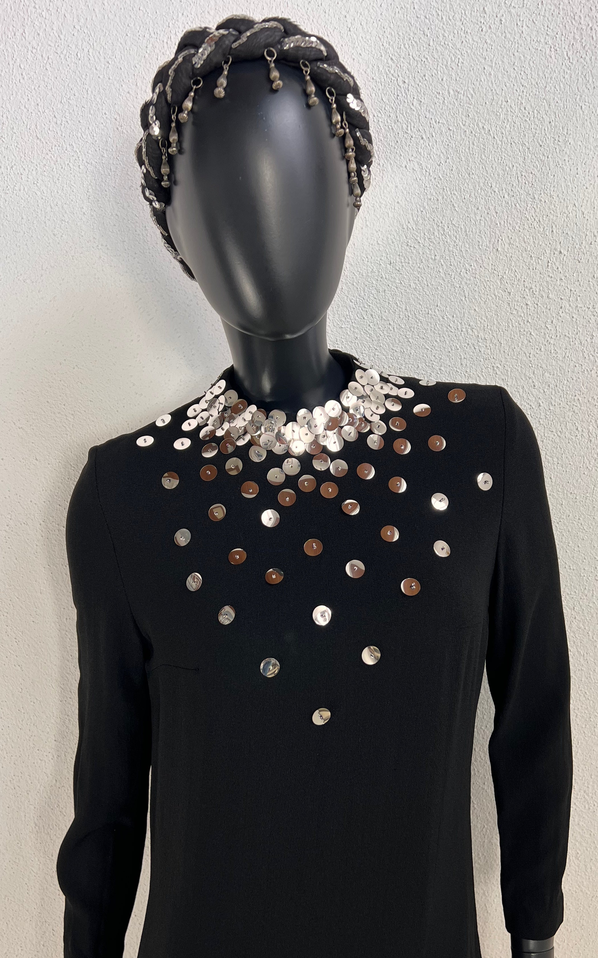 Vintage 60s Space Age Dress