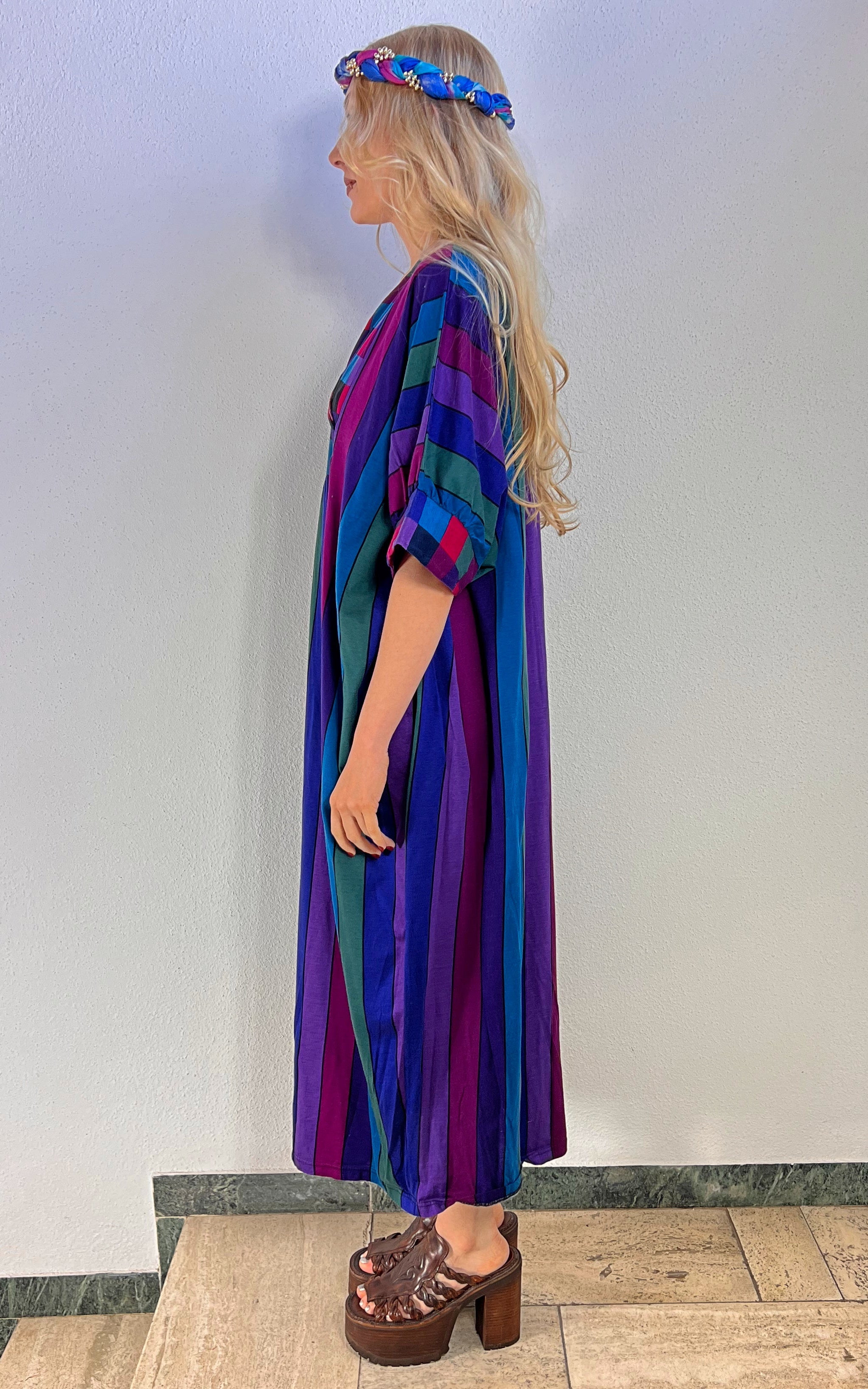 Vintage Alba Moda Caftan Dress