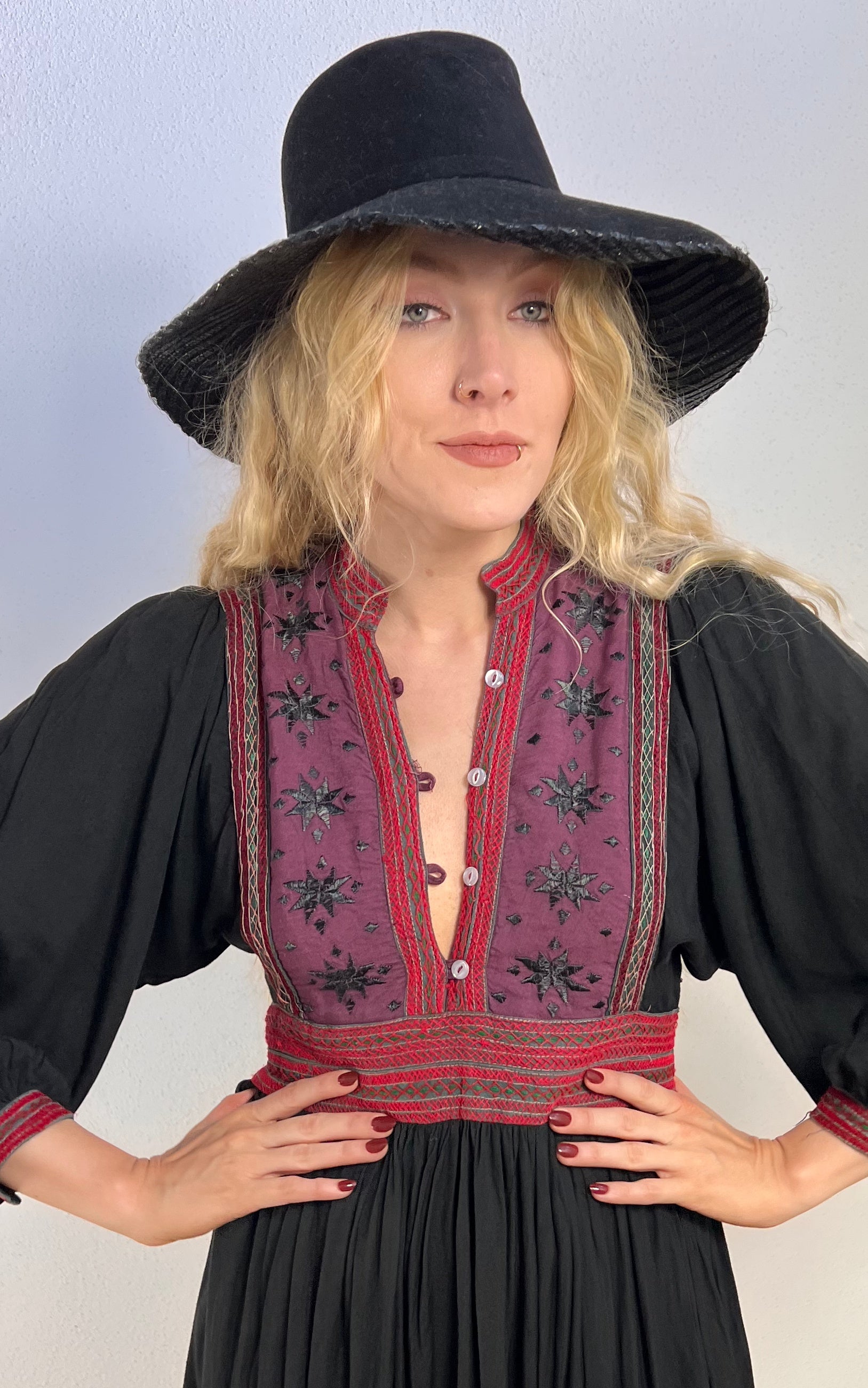 Vintage 70s Afghan Dress