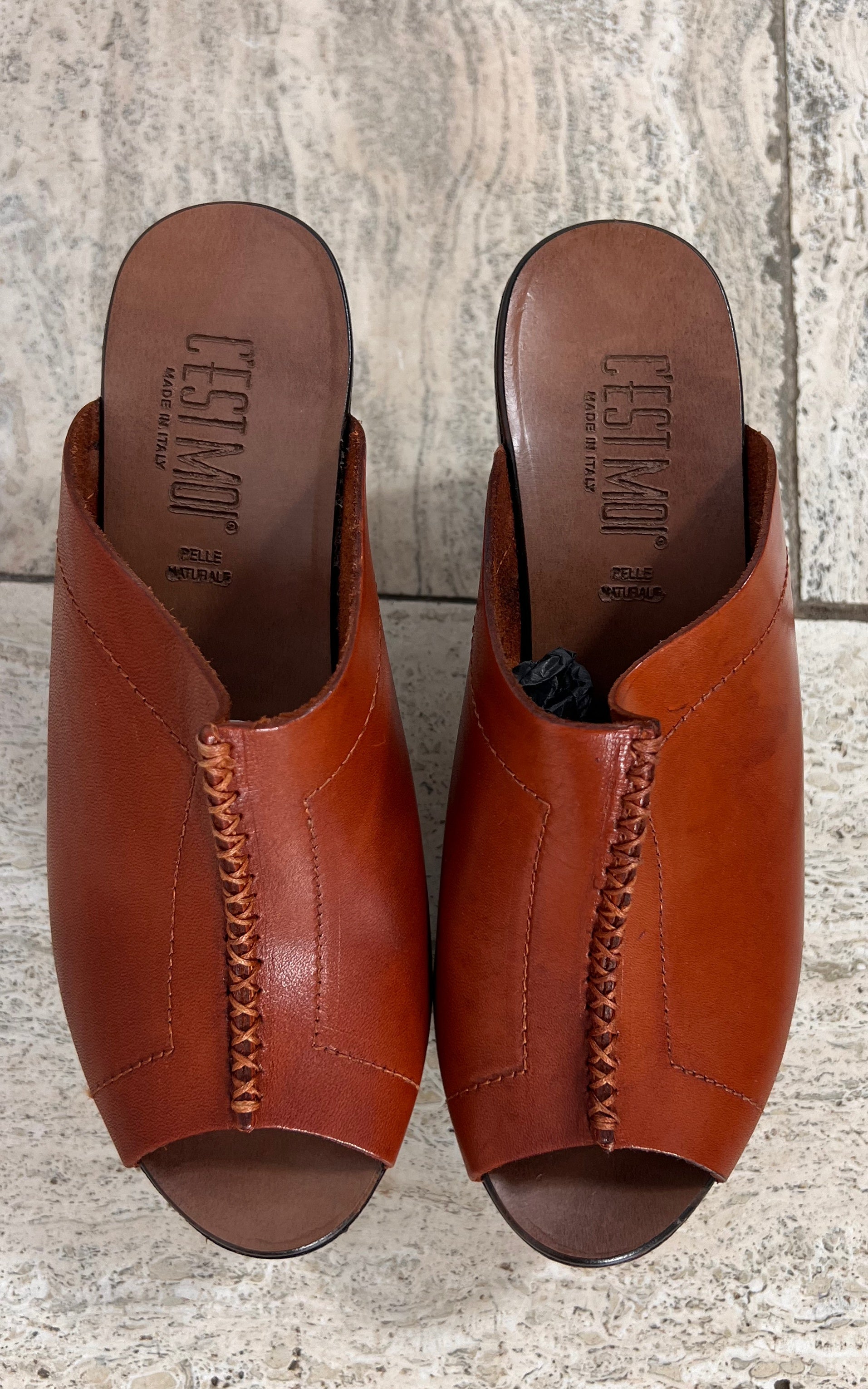Deadstock 70s Style Clogs 38