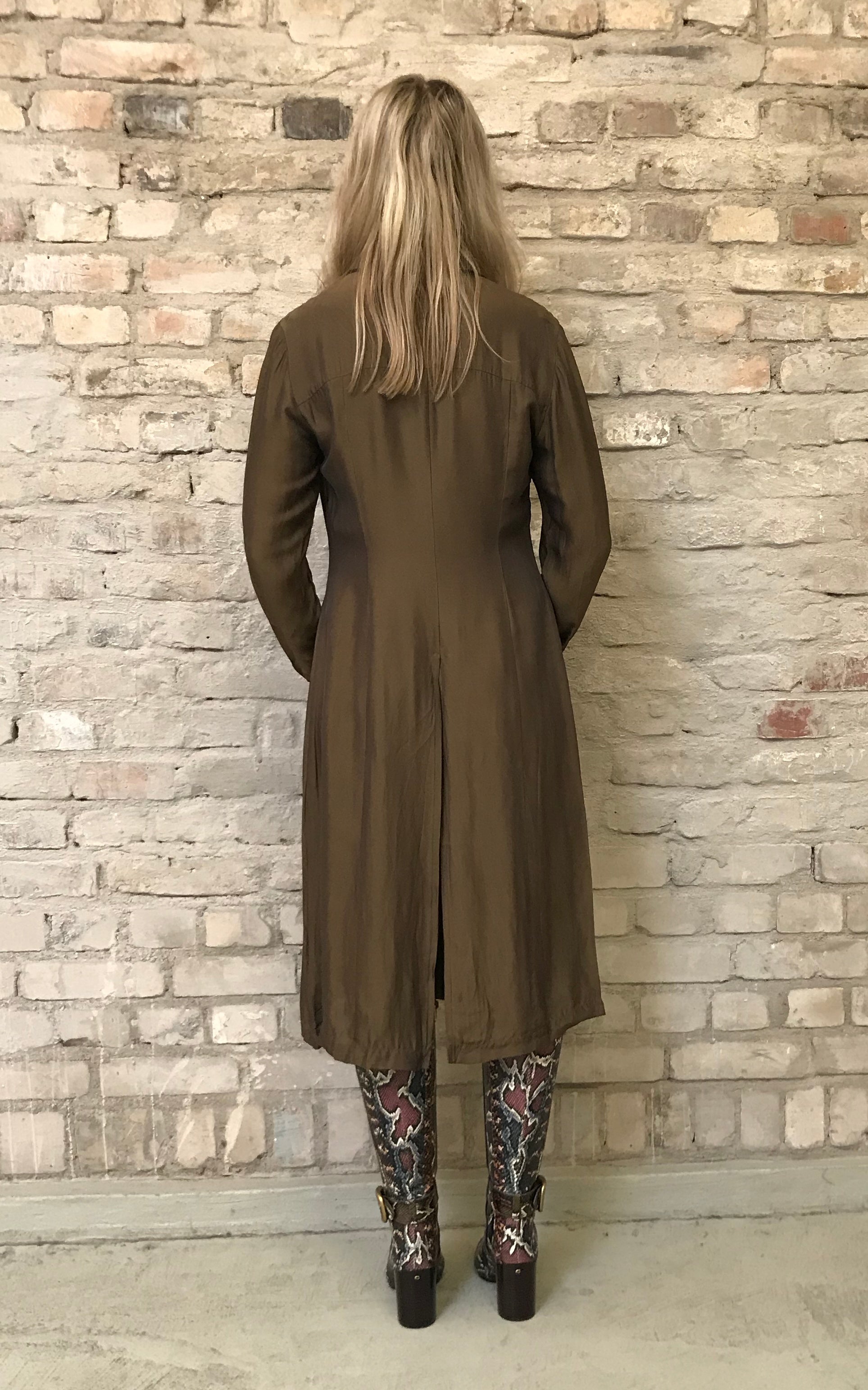 Vintage 90s Longblouse Iridescent Colour