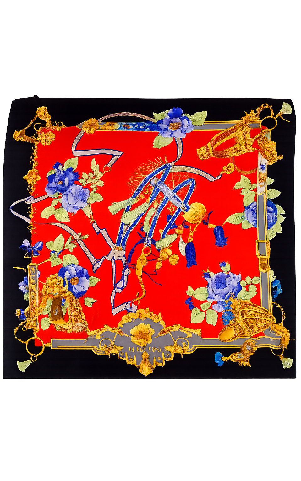 Vintage Leonard Paris Silk Foulard