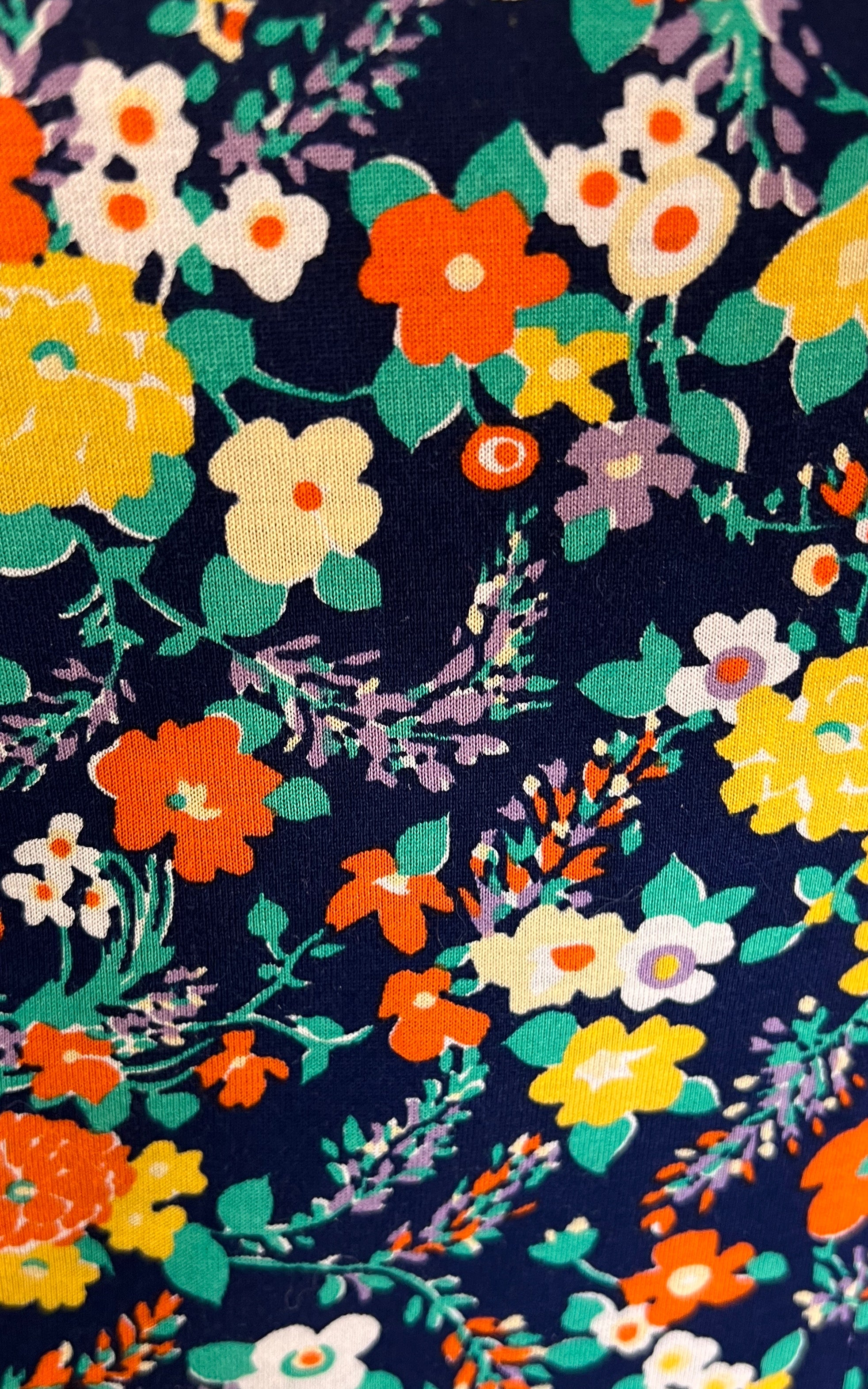 Vintage 70s Flower Dress
