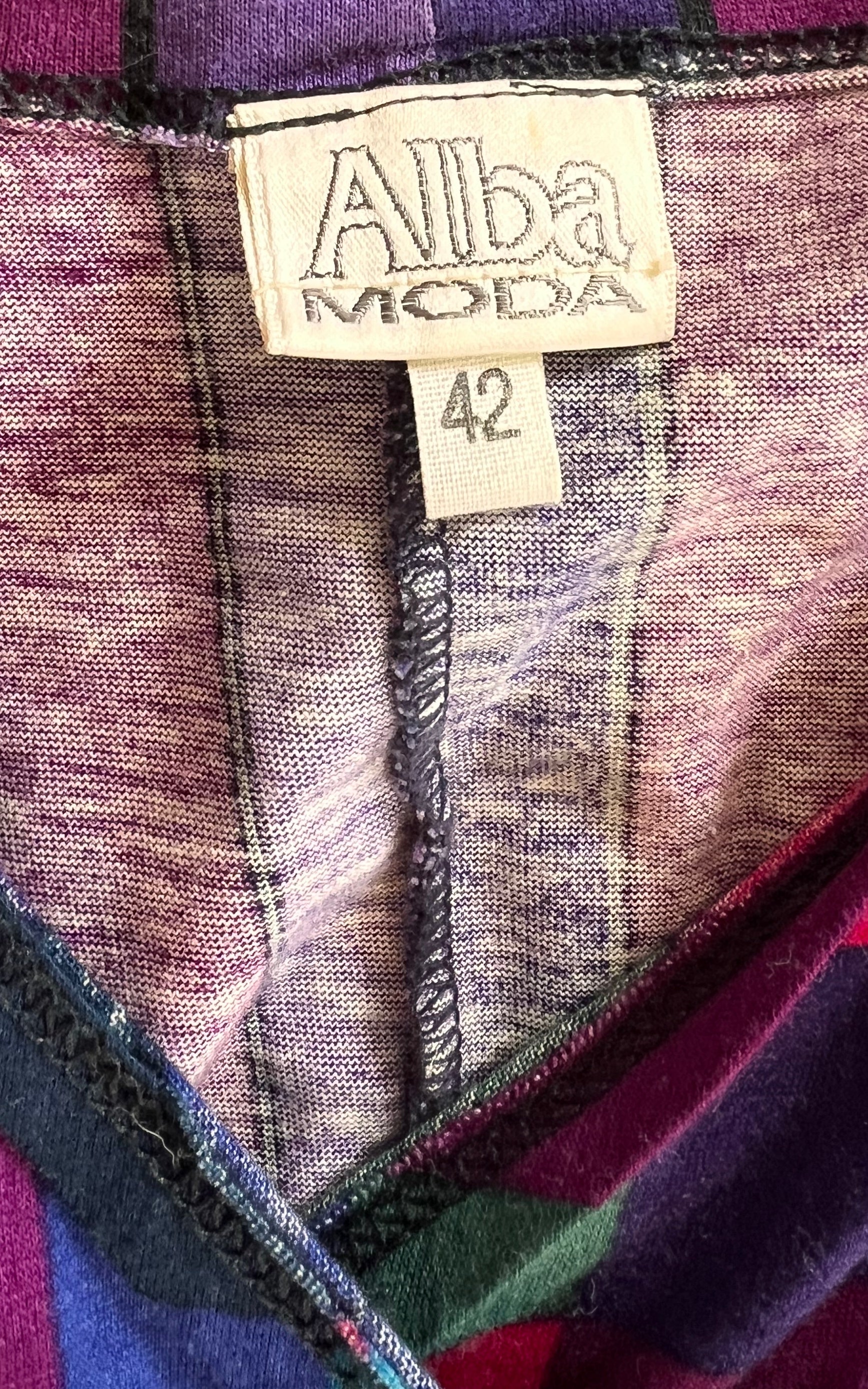 Vintage Alba Moda Caftan Dress