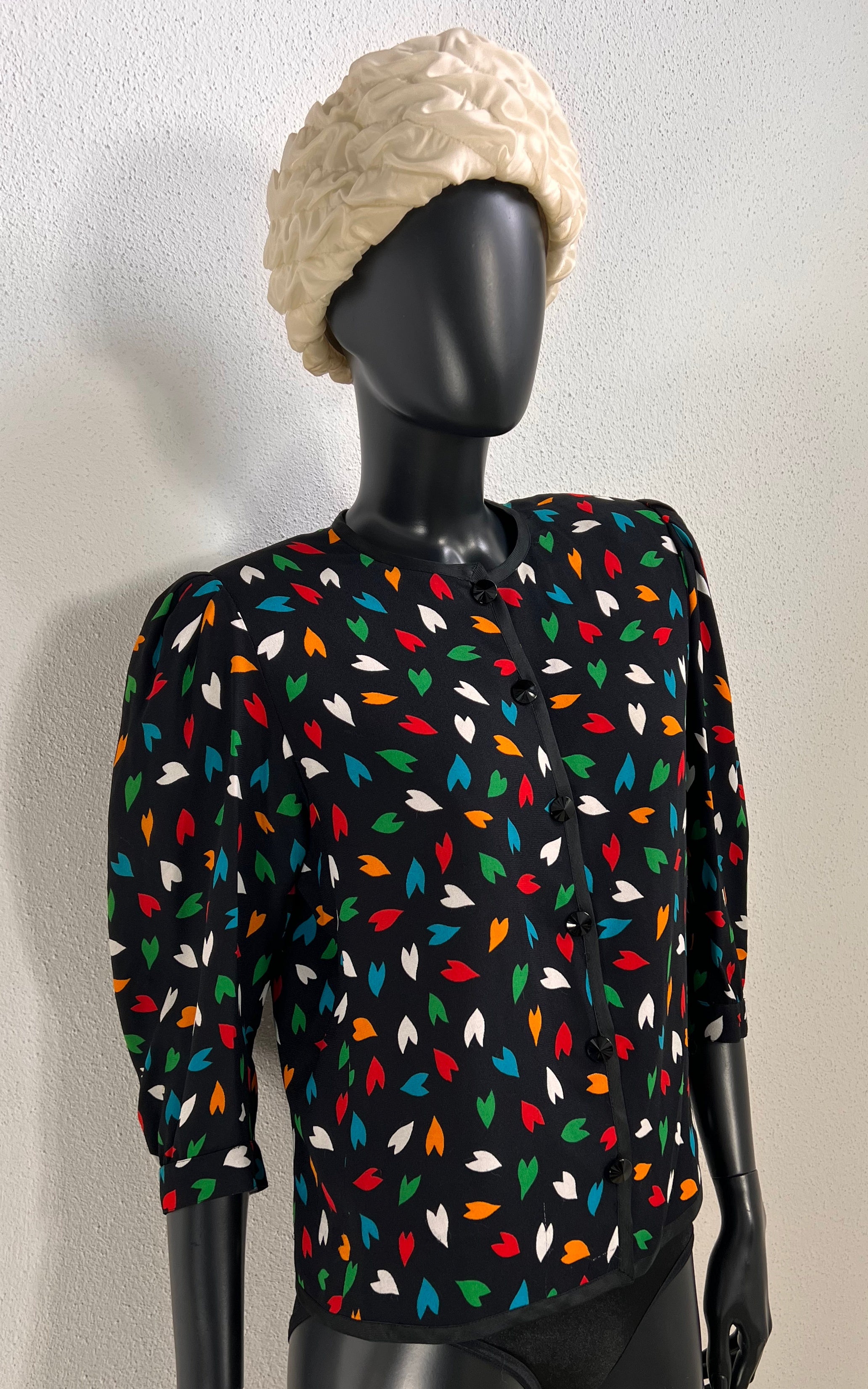 Vintage 1979 Yves Saint Laurent Silk Jacket