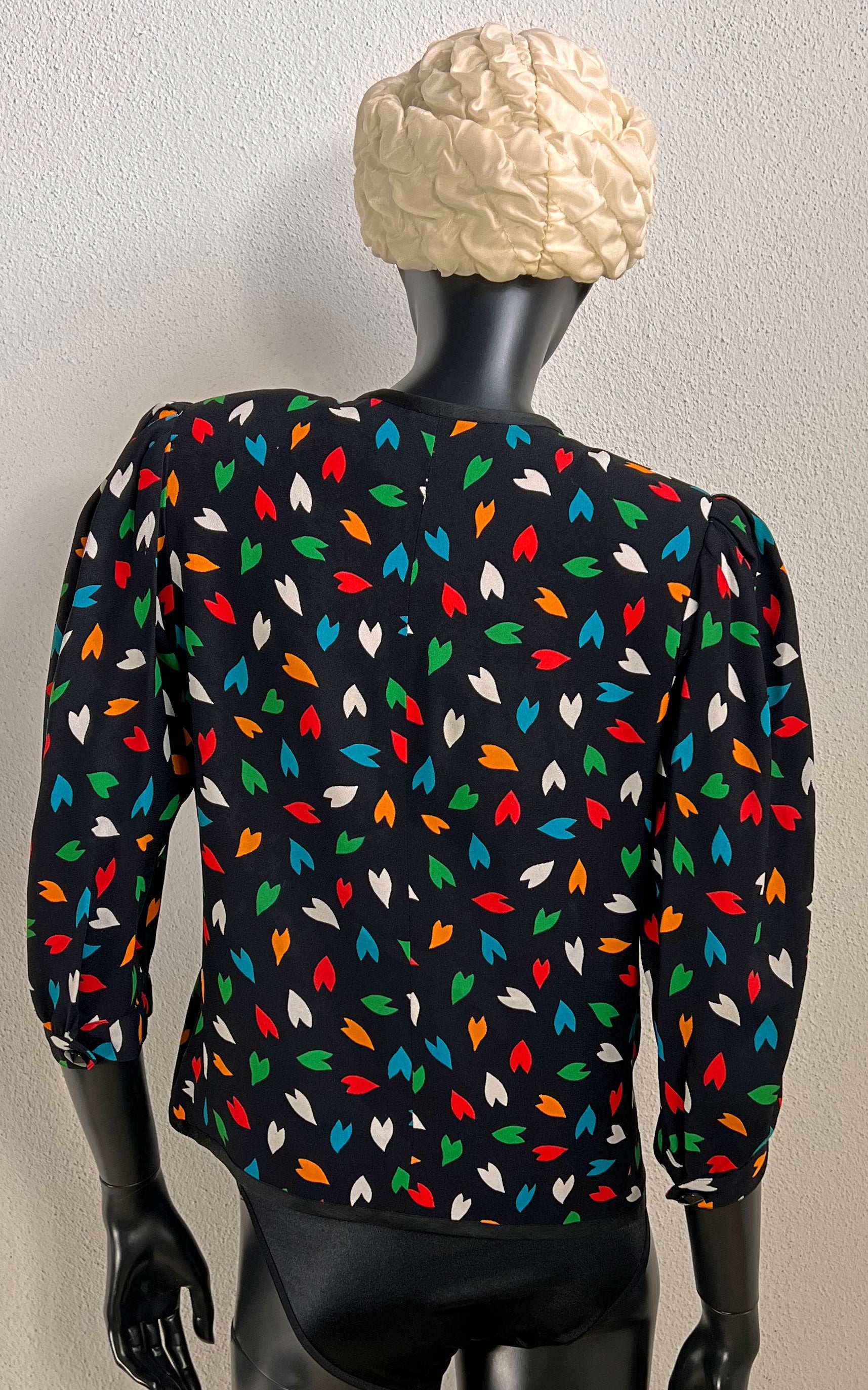 Vintage 1979 Yves Saint Laurent Silk Jacket