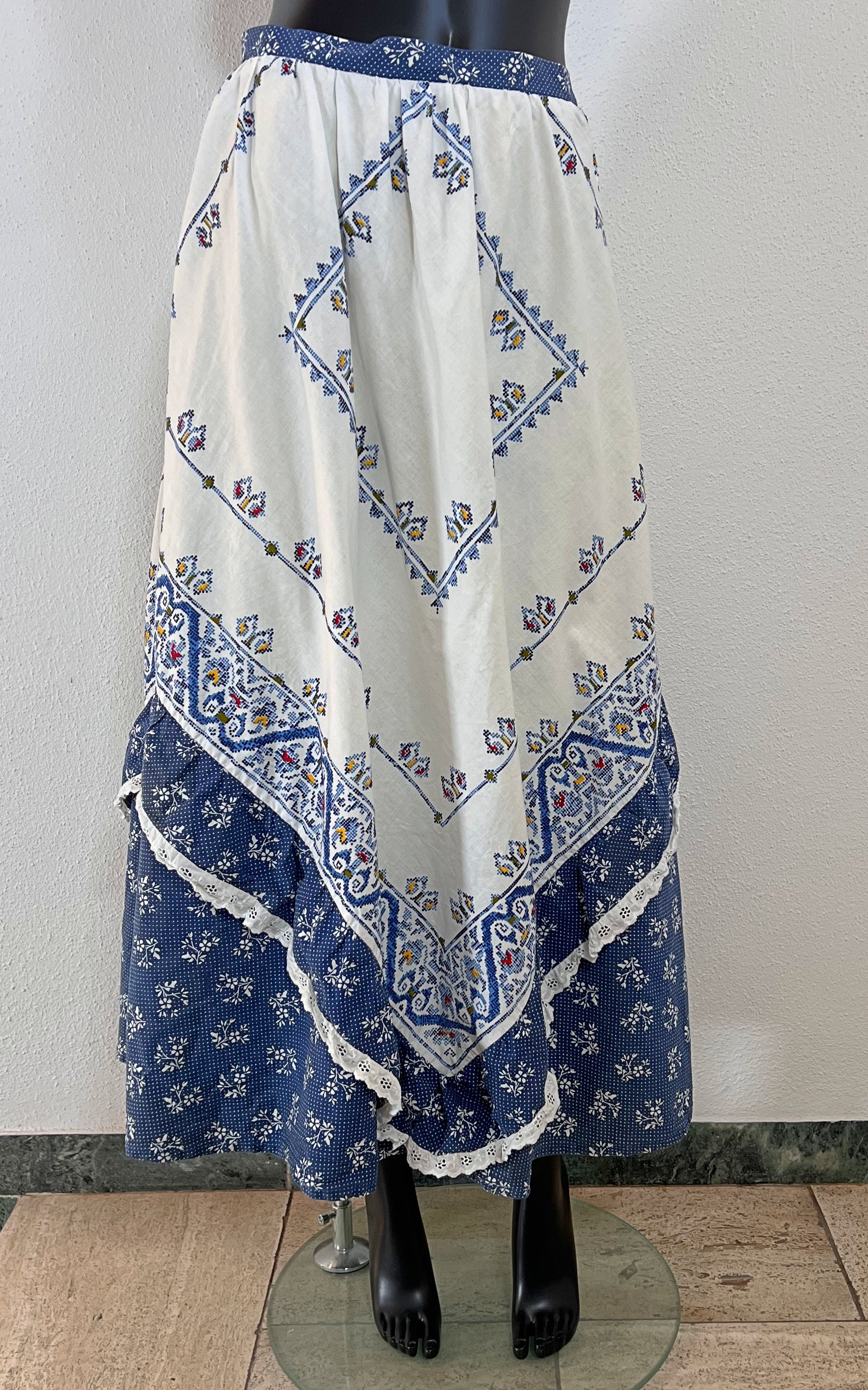 Vintage 70s Folklore Skirt