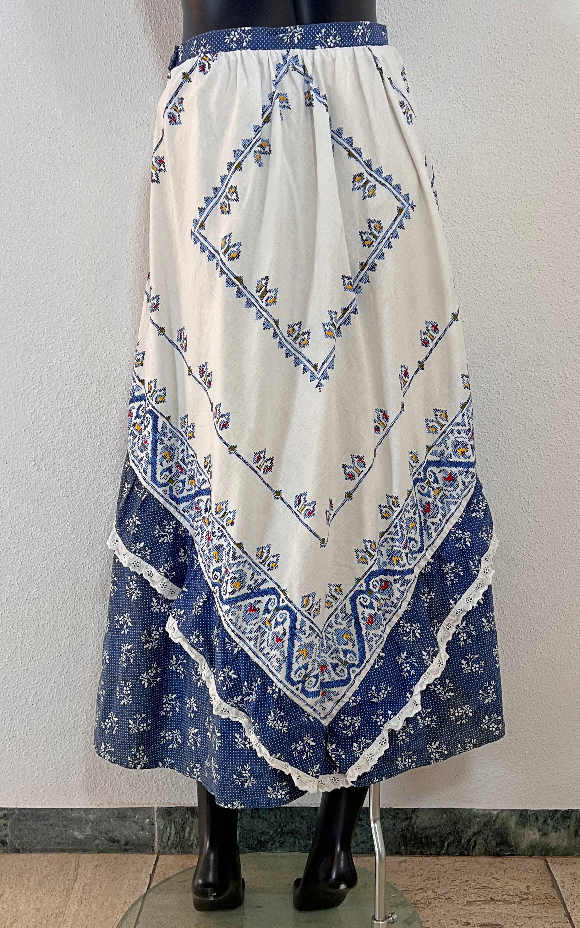 Vintage 70s Folklore Skirt