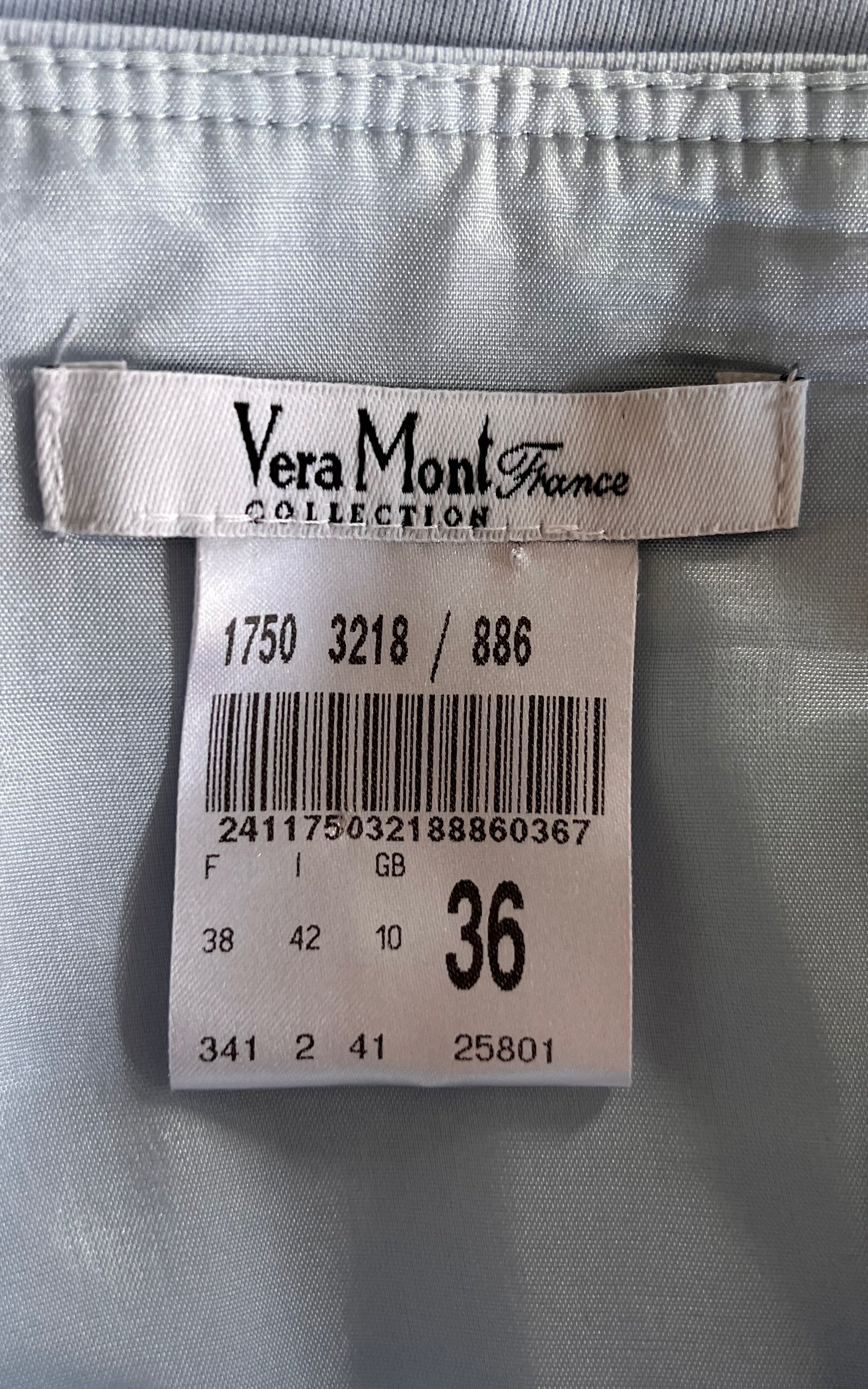 Vintage Vera Mont Lightblue Maxi Skirt