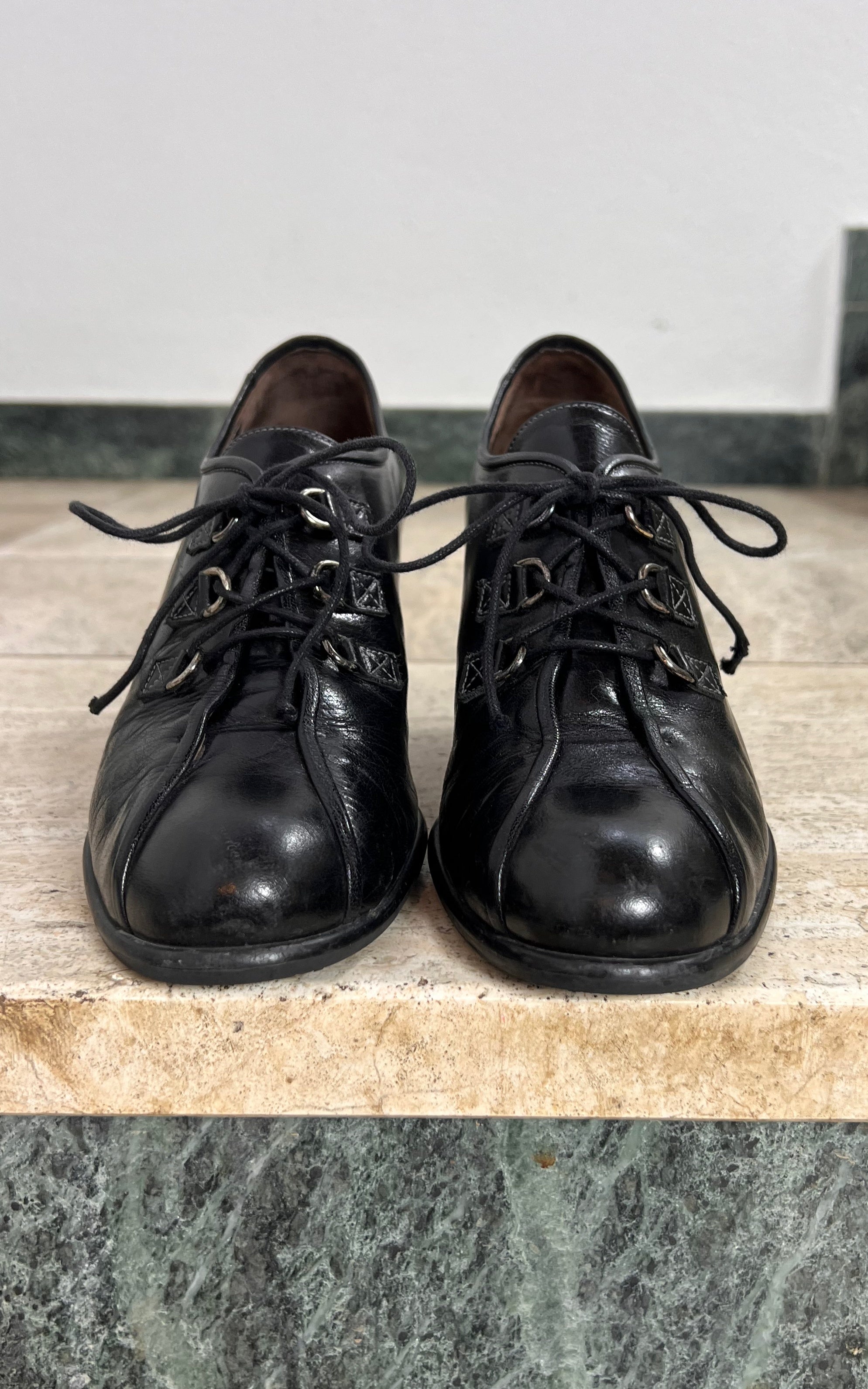 Vintage Roseto 1868 Lace-up Heels 39