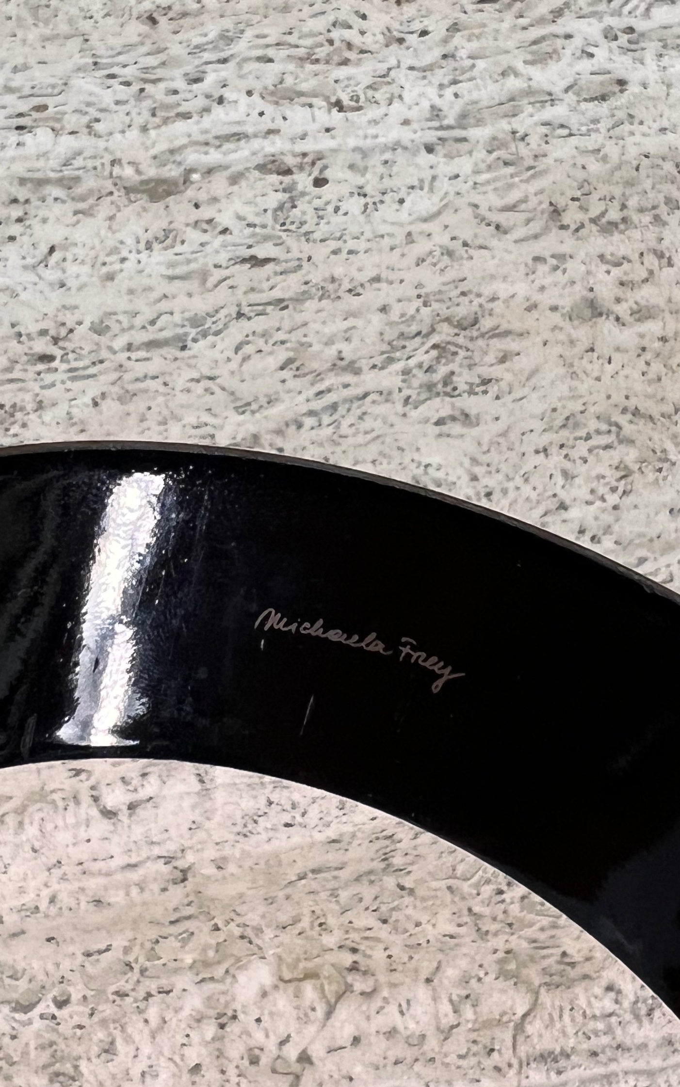 Vintage Michaela Frey Enamel Art Deco Armcuff