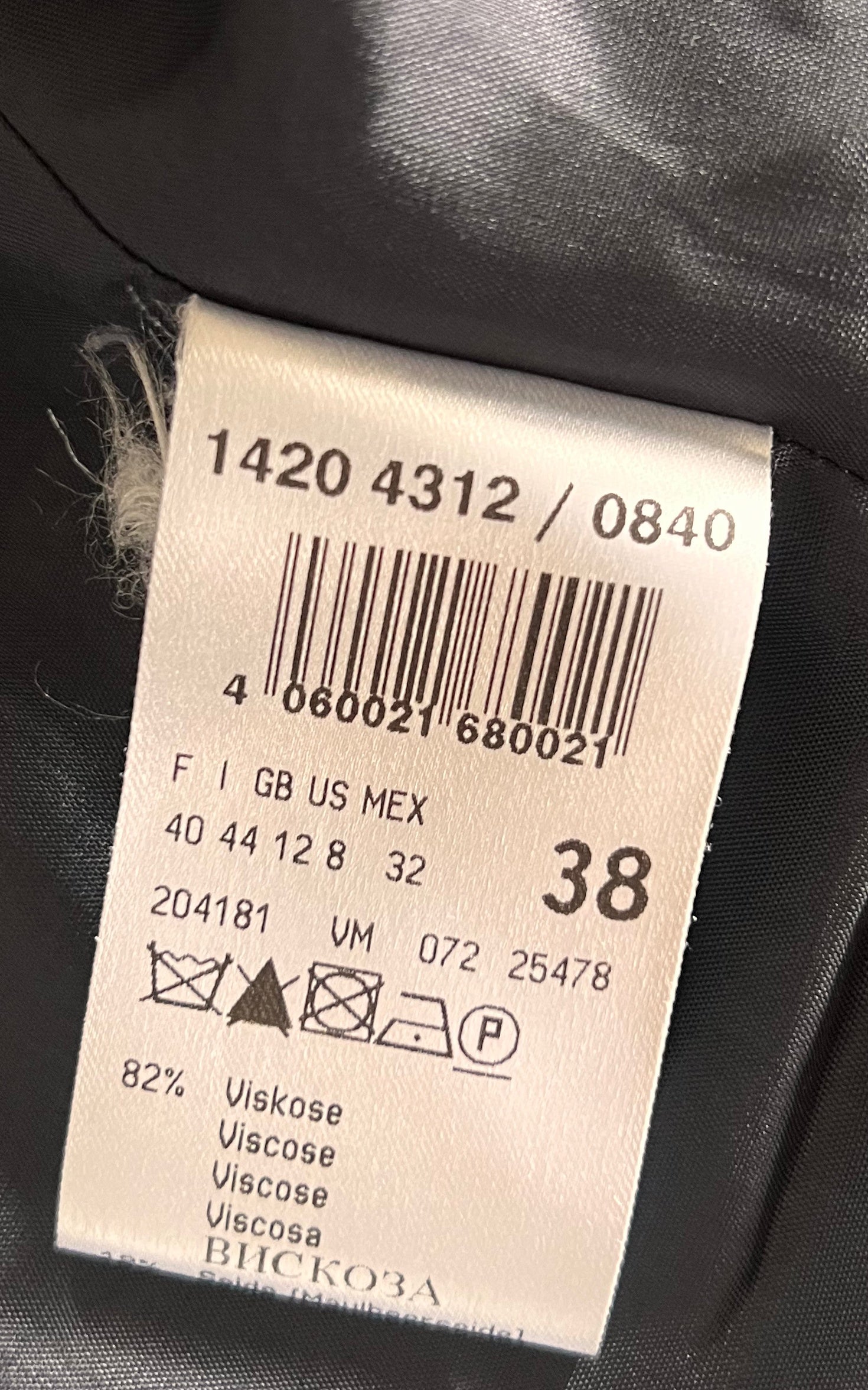 Vintage Vera Mont Velvet Jacket