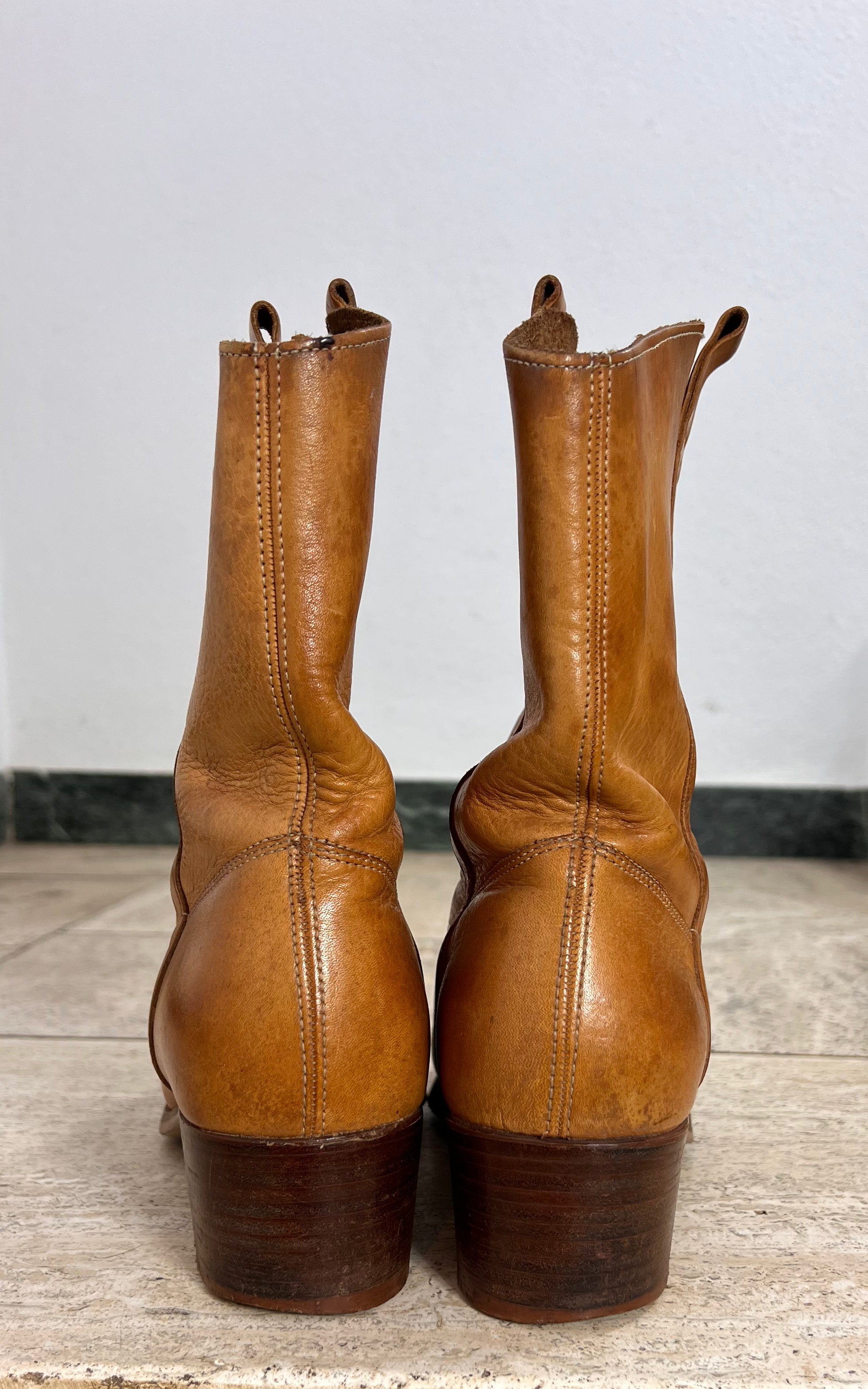 Vintage 70s Western Boots 41