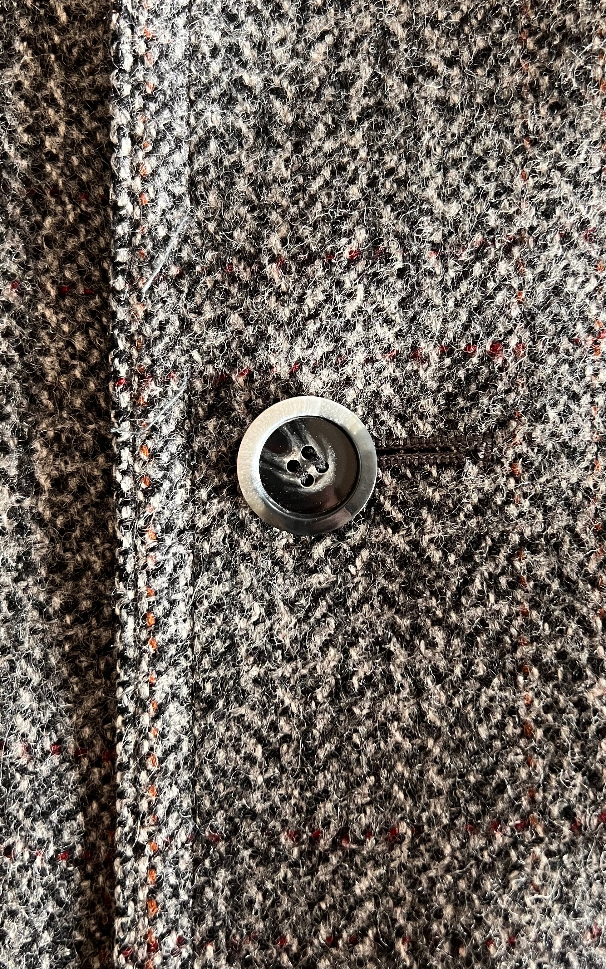 Cappotto vintage in lana da uomo