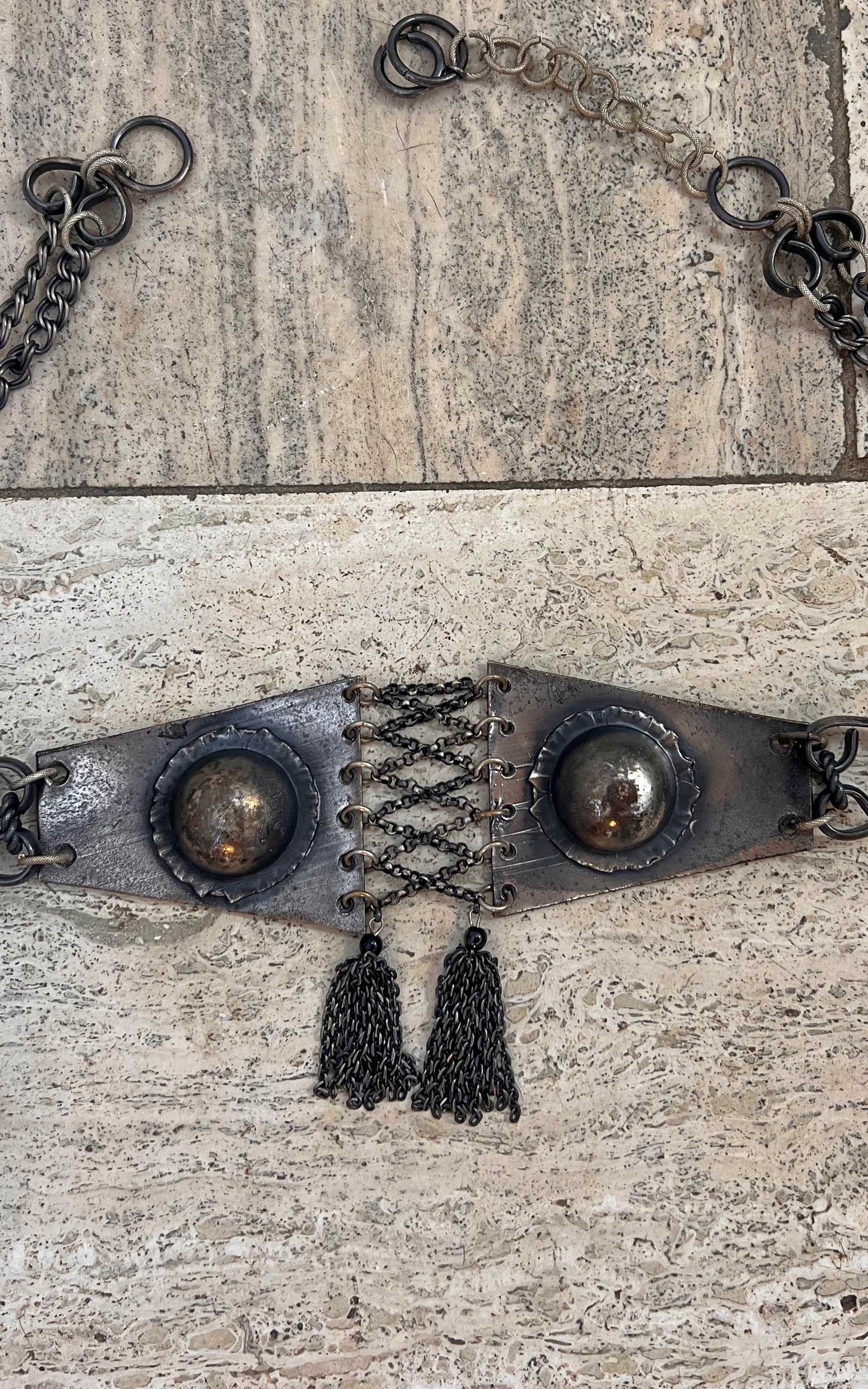 Vintage Afghan Tribe Chain Belt
