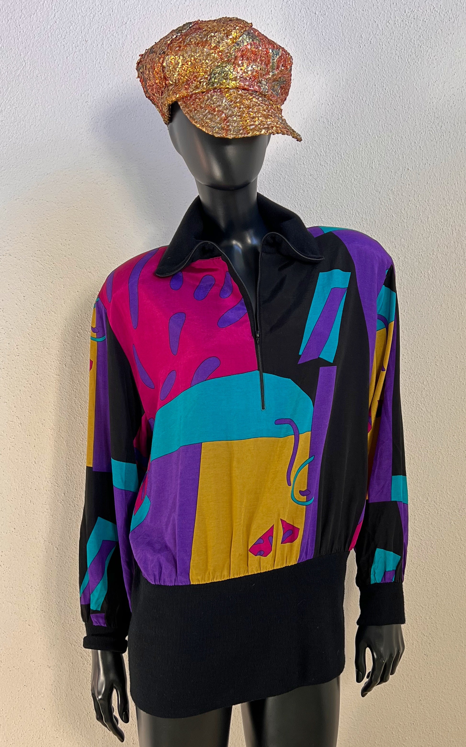 Vintage 90s Abstract Print Shirt