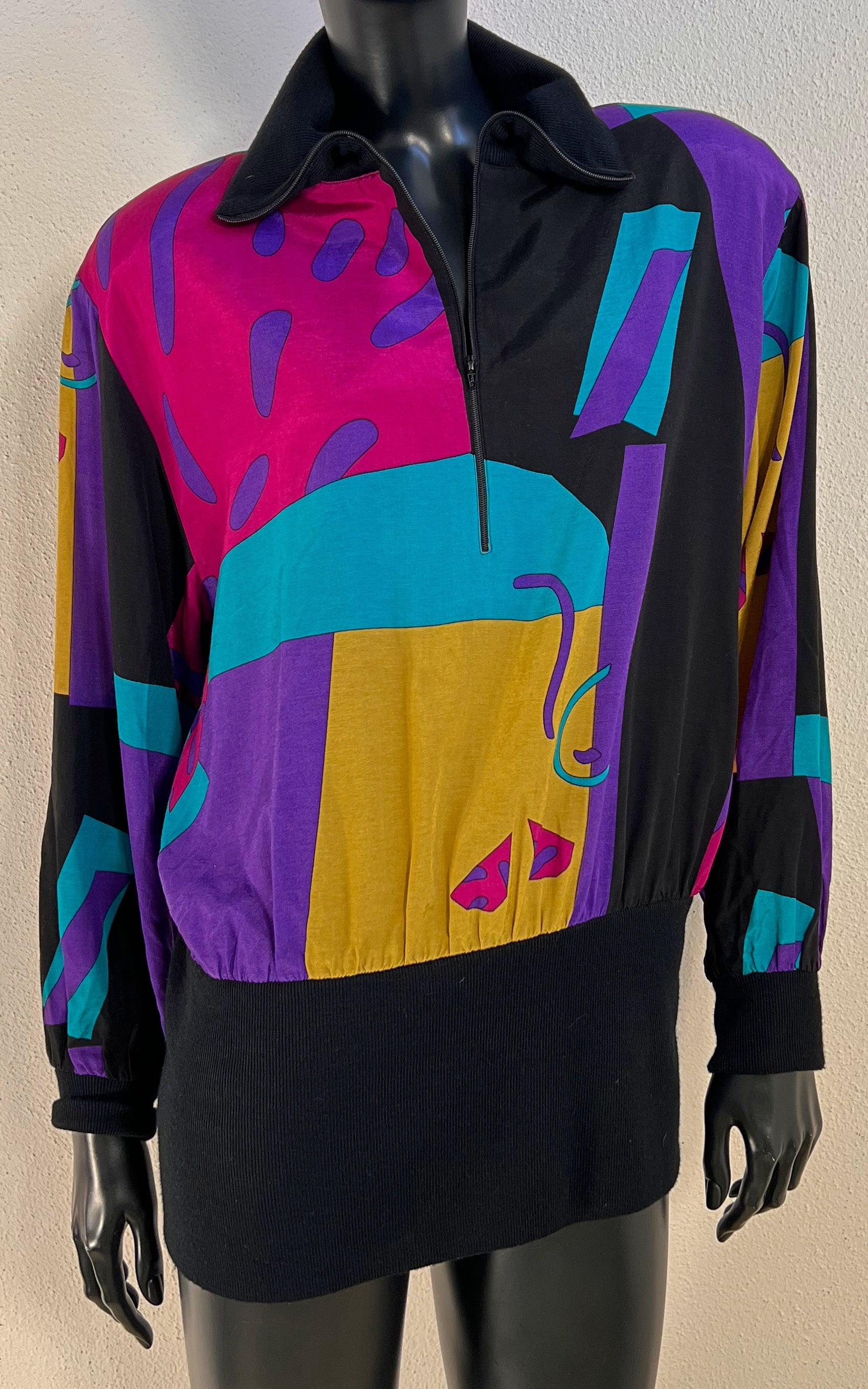 Vintage 90s Abstract Print Shirt