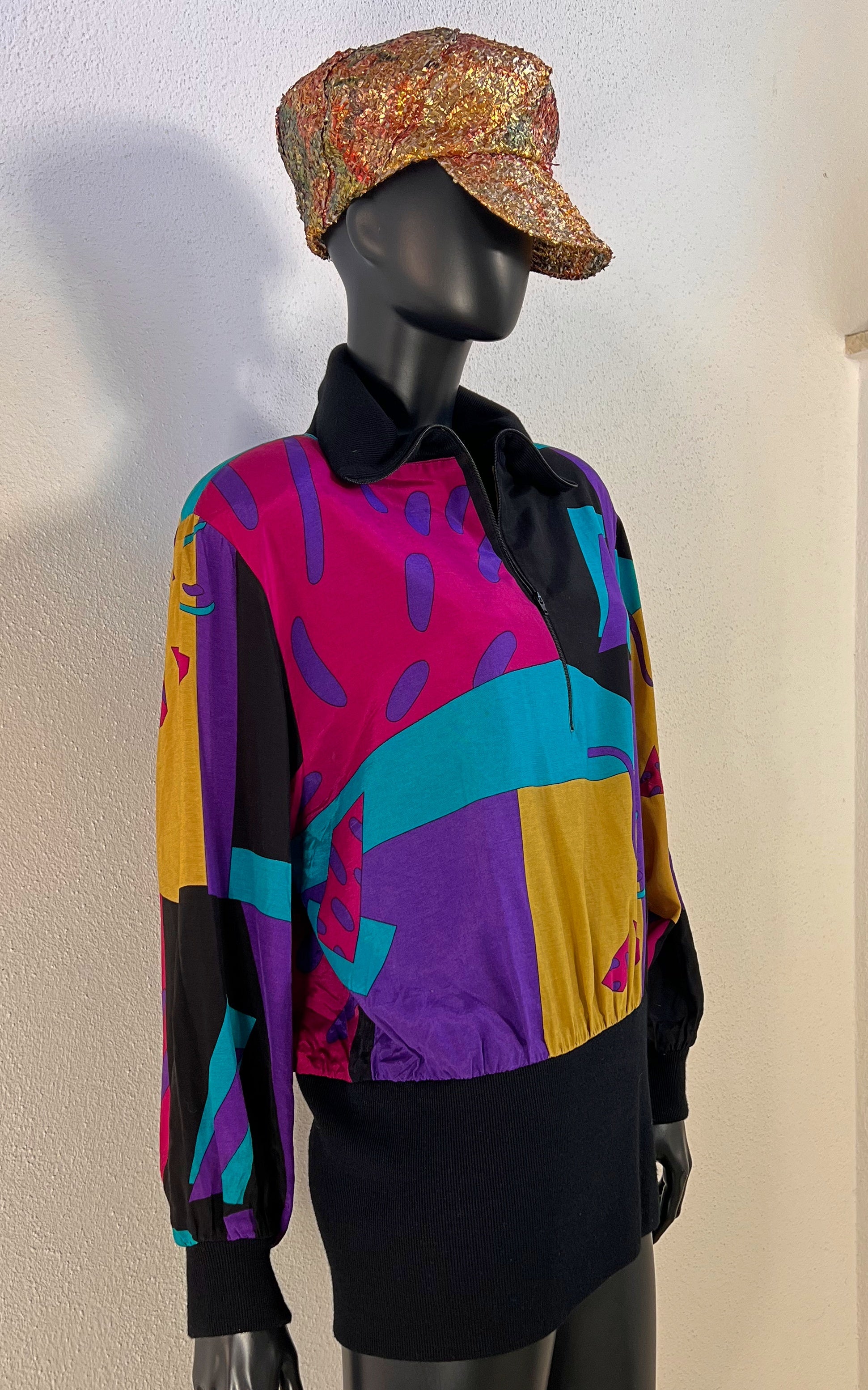 Vintage 90s Abstract Print Shirt