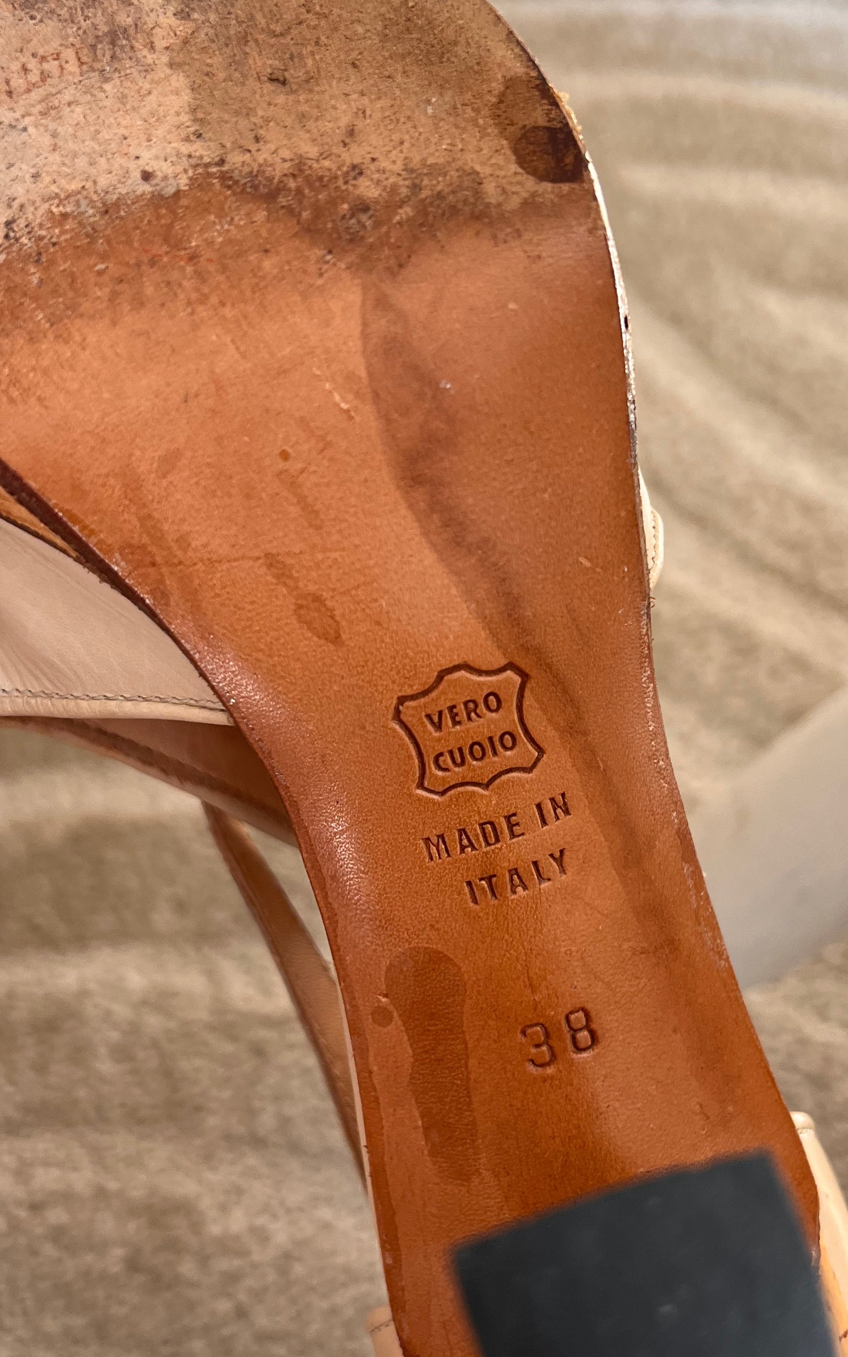 Vintage 70s Heels 38