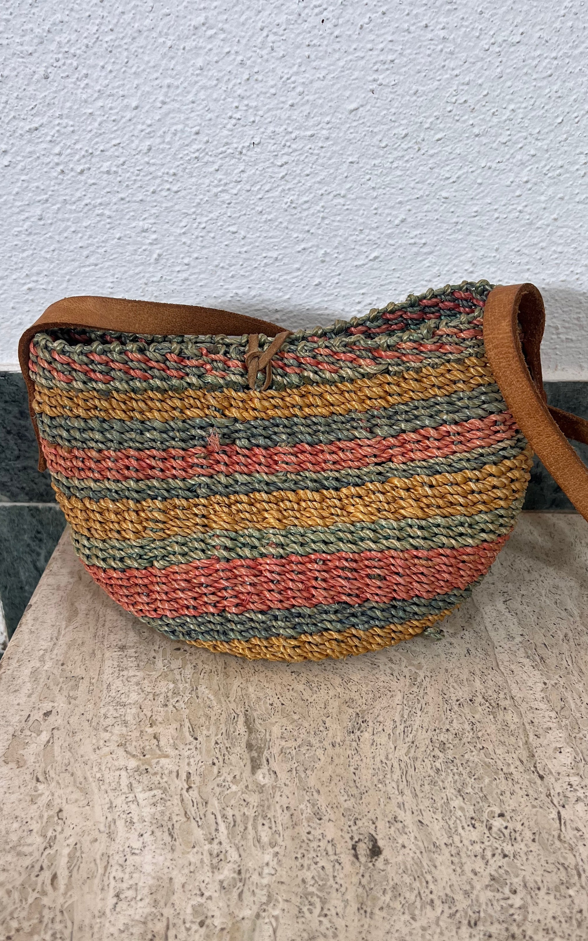 Borsa a cestino piccola vintage