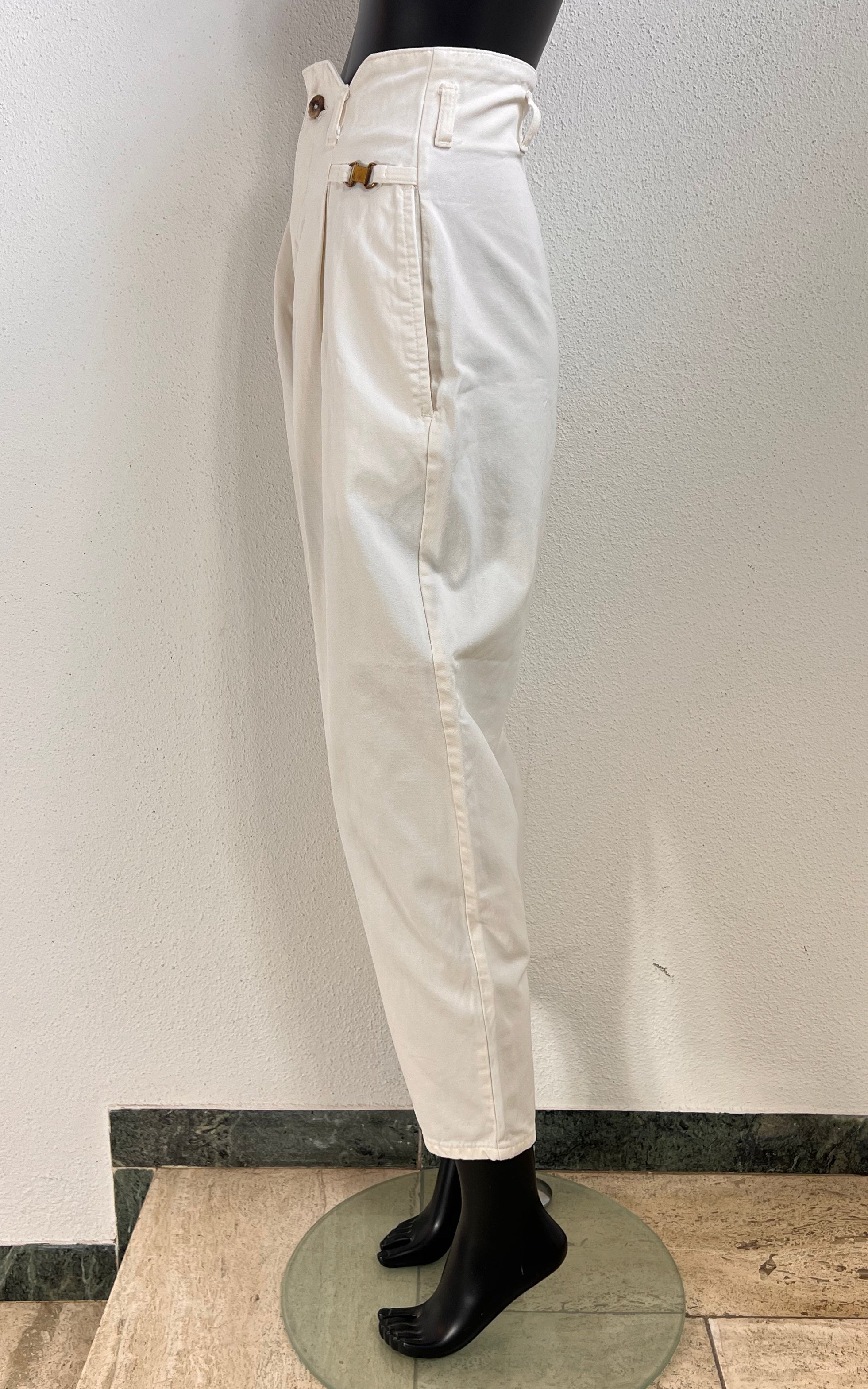 Vintage High-Waisted Barrel Pants