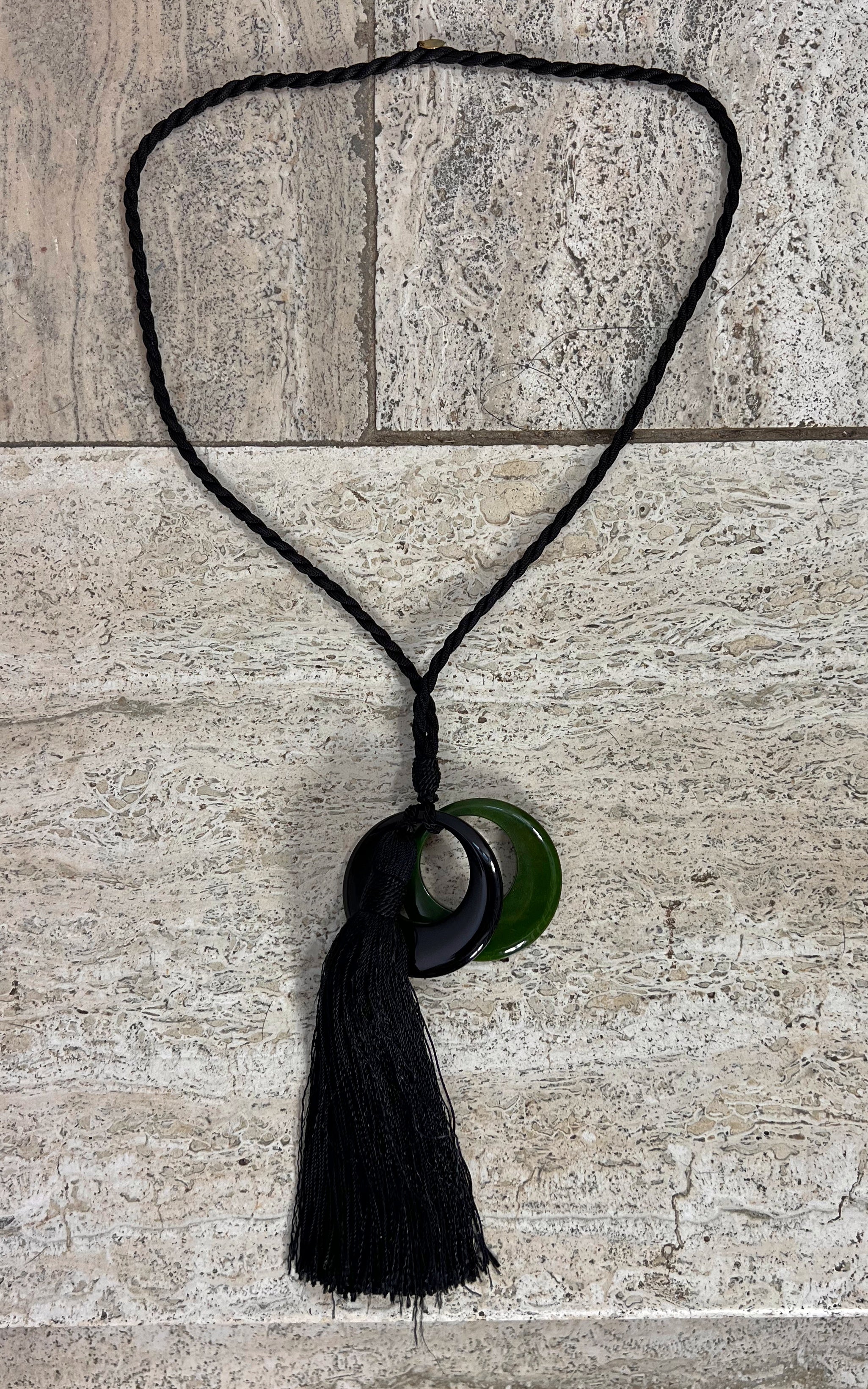 Vintage Yves Saint Laurent Modernist Statement Necklace