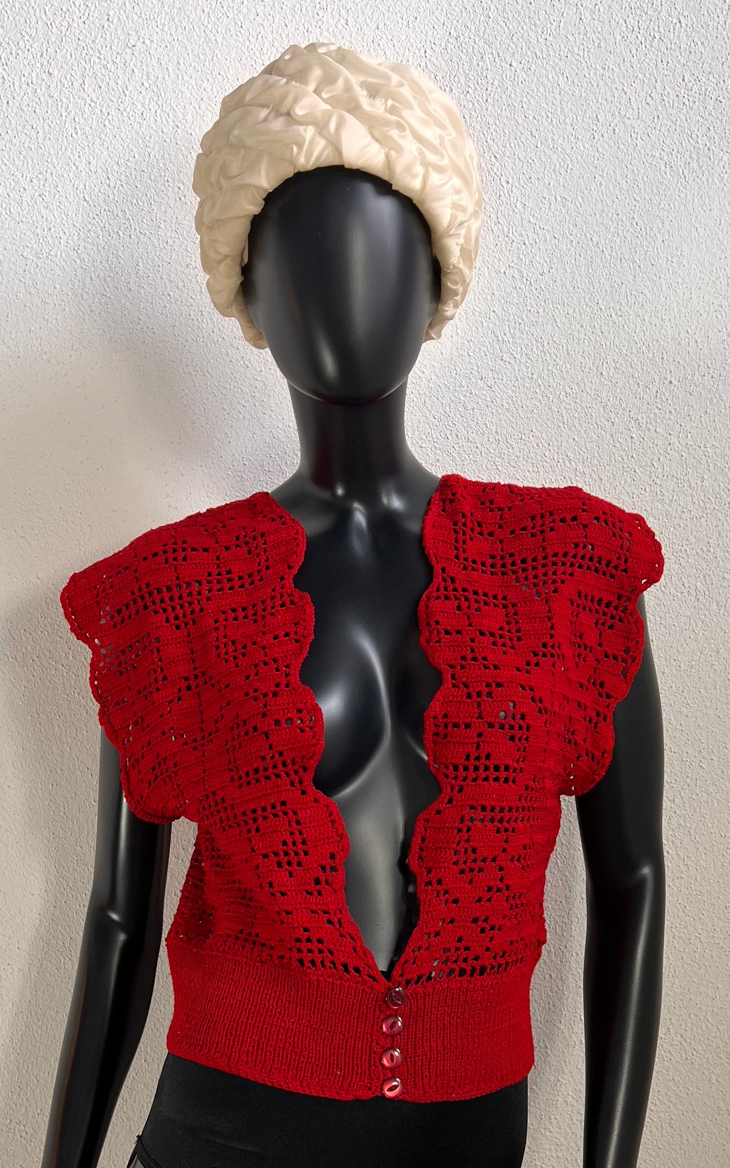 Vintage Handmade Crochet Top