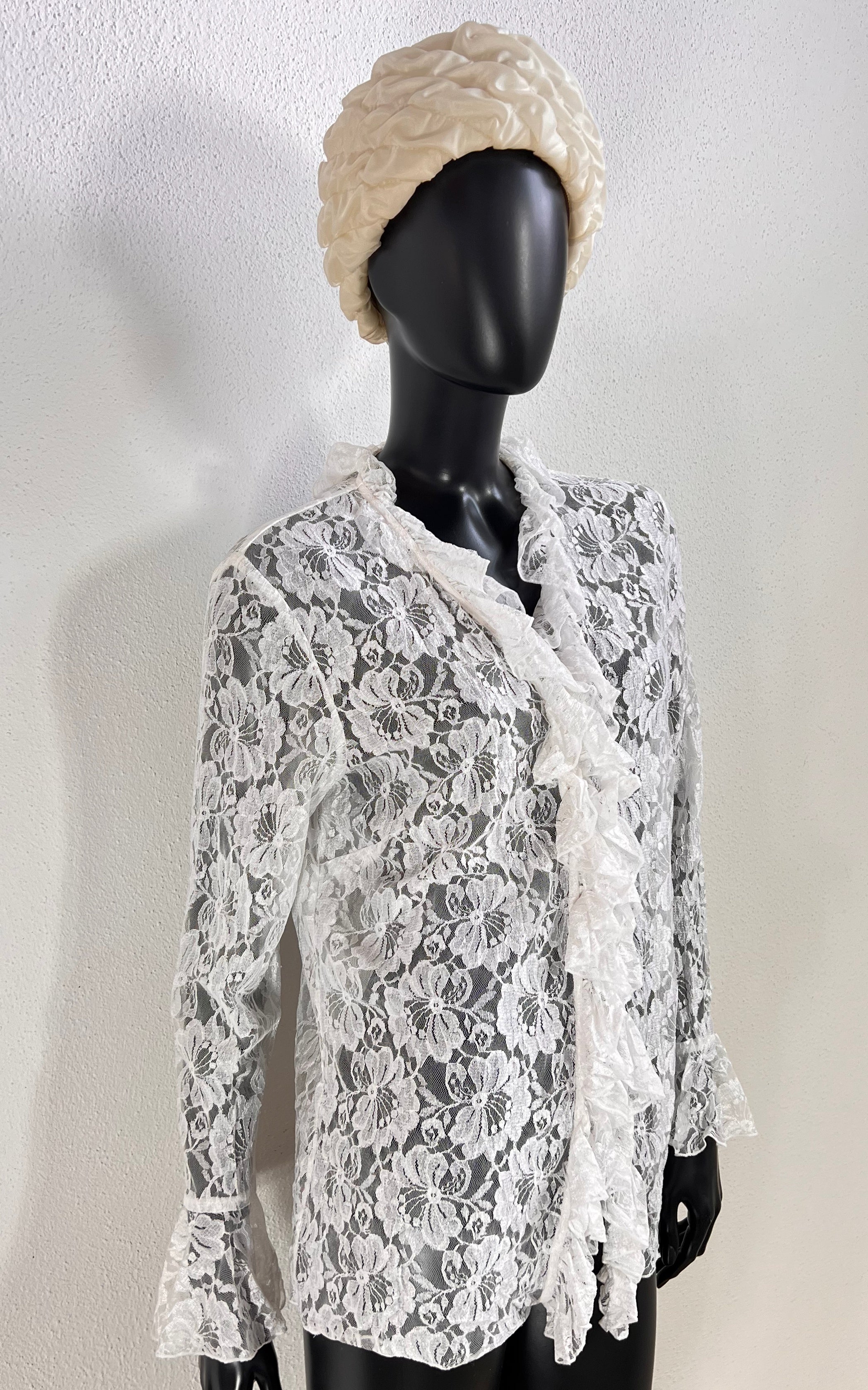 Vintage Alba Moda Lace Blouse