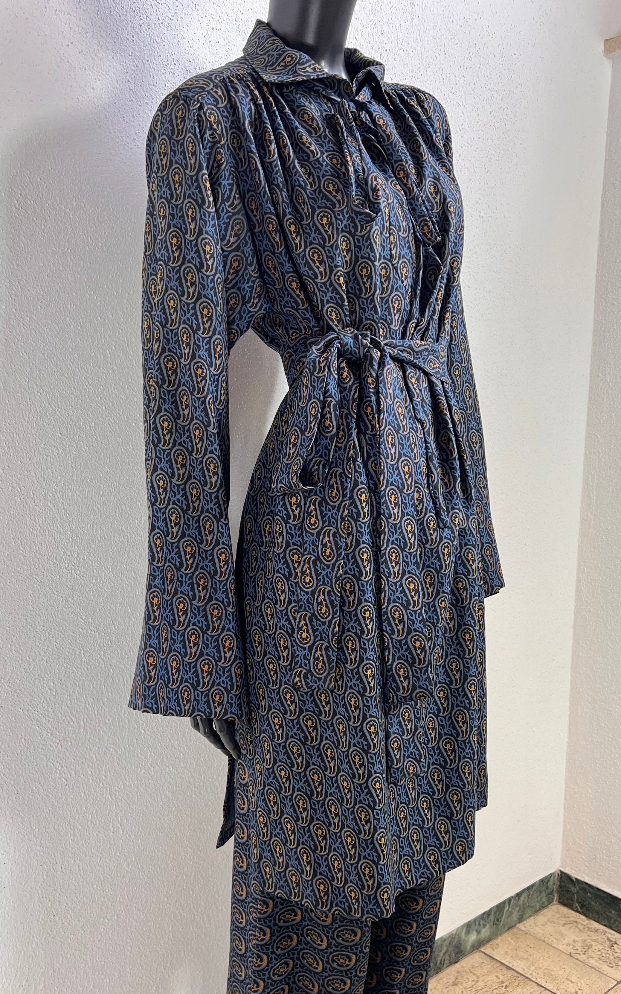 Iconic 70s Yves Saint Laurent Orient Suit